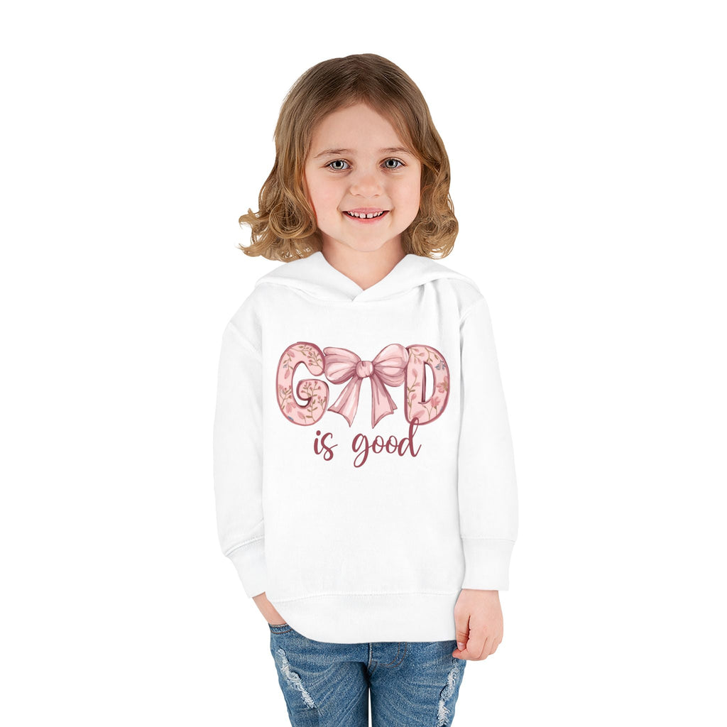 Faith Based Toddler Hoodie - God Is Good | Kids clothes by atgodanddesigns