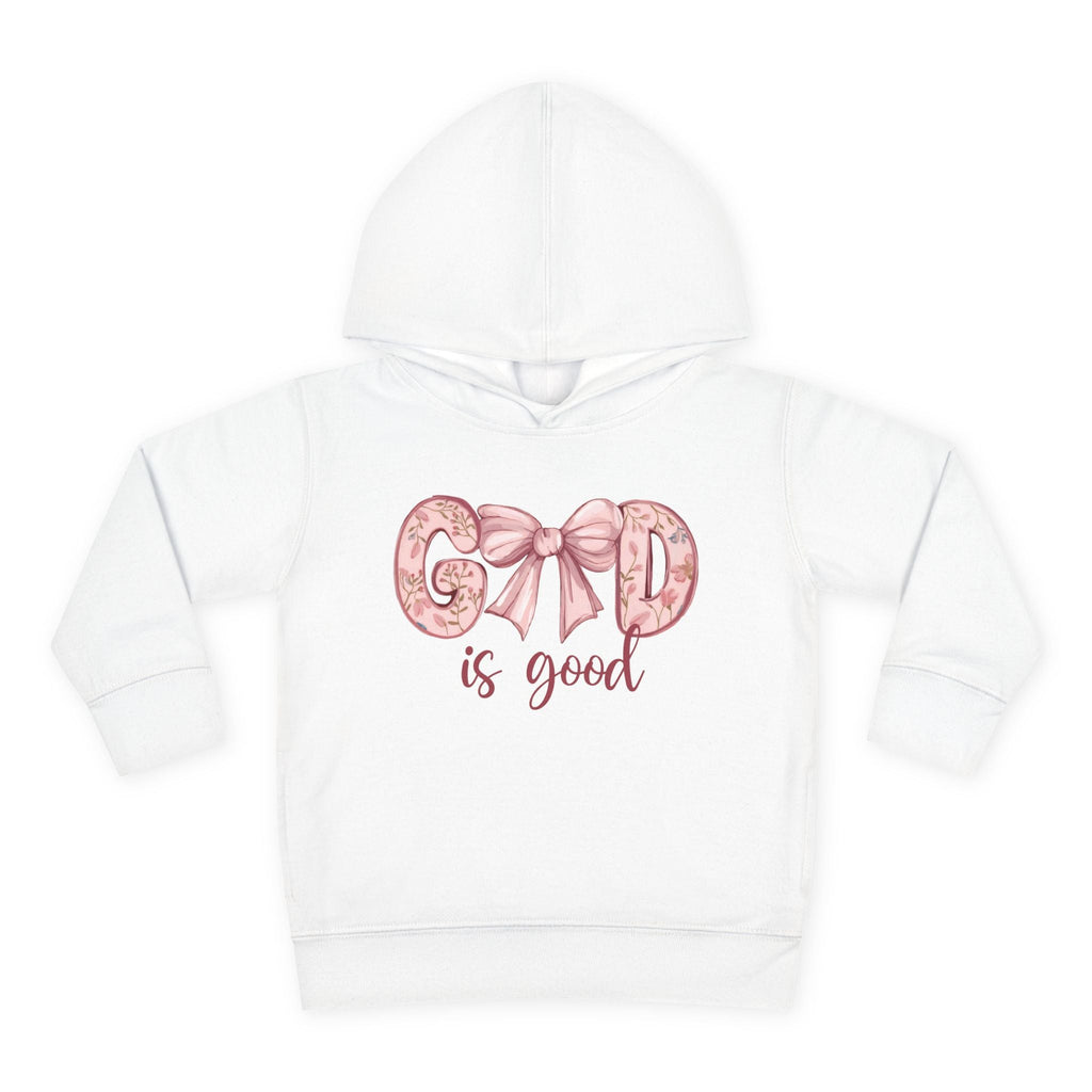 Faith Based Toddler Hoodie - God Is Good | Kids clothes by atgodanddesigns