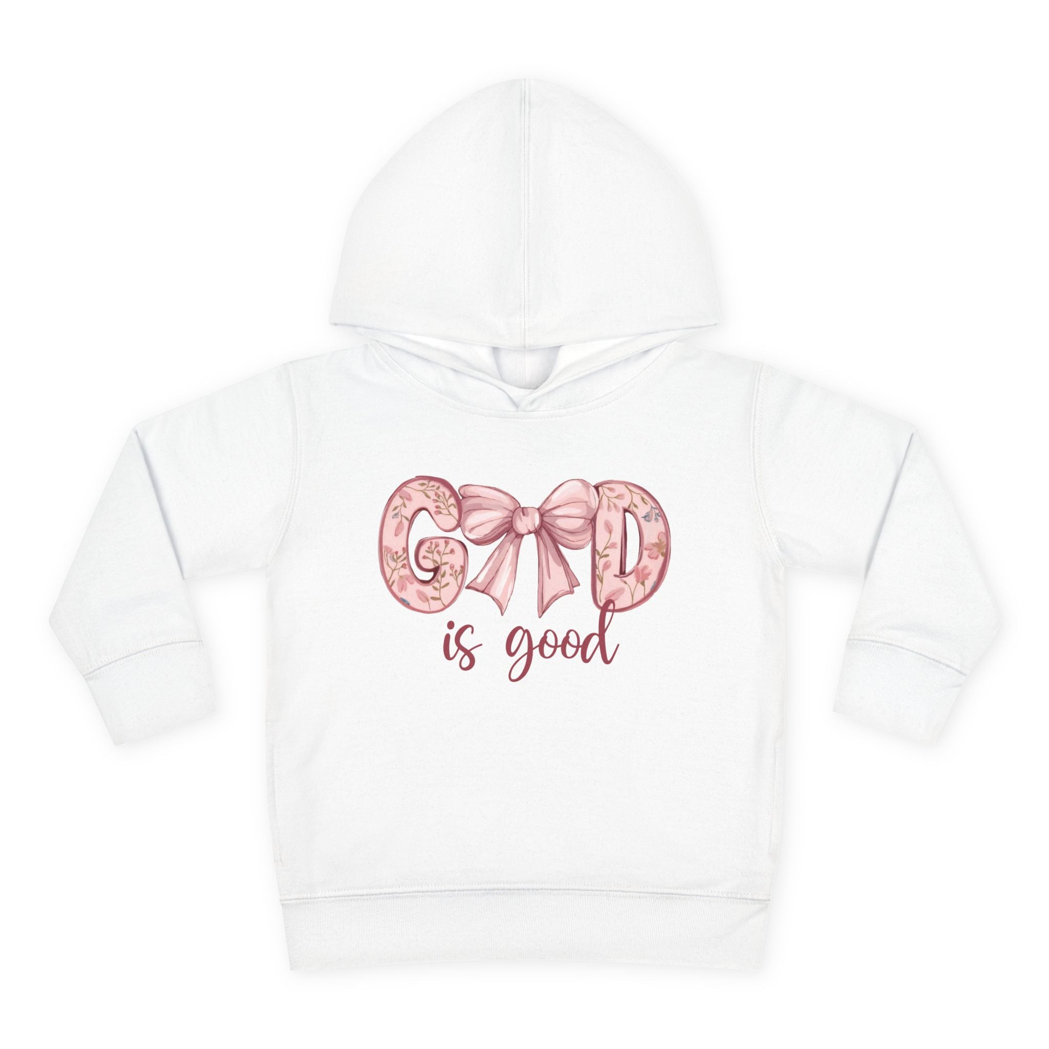 Faith Based Toddler Hoodie - God Is Good | Kids clothes by atgodanddesigns