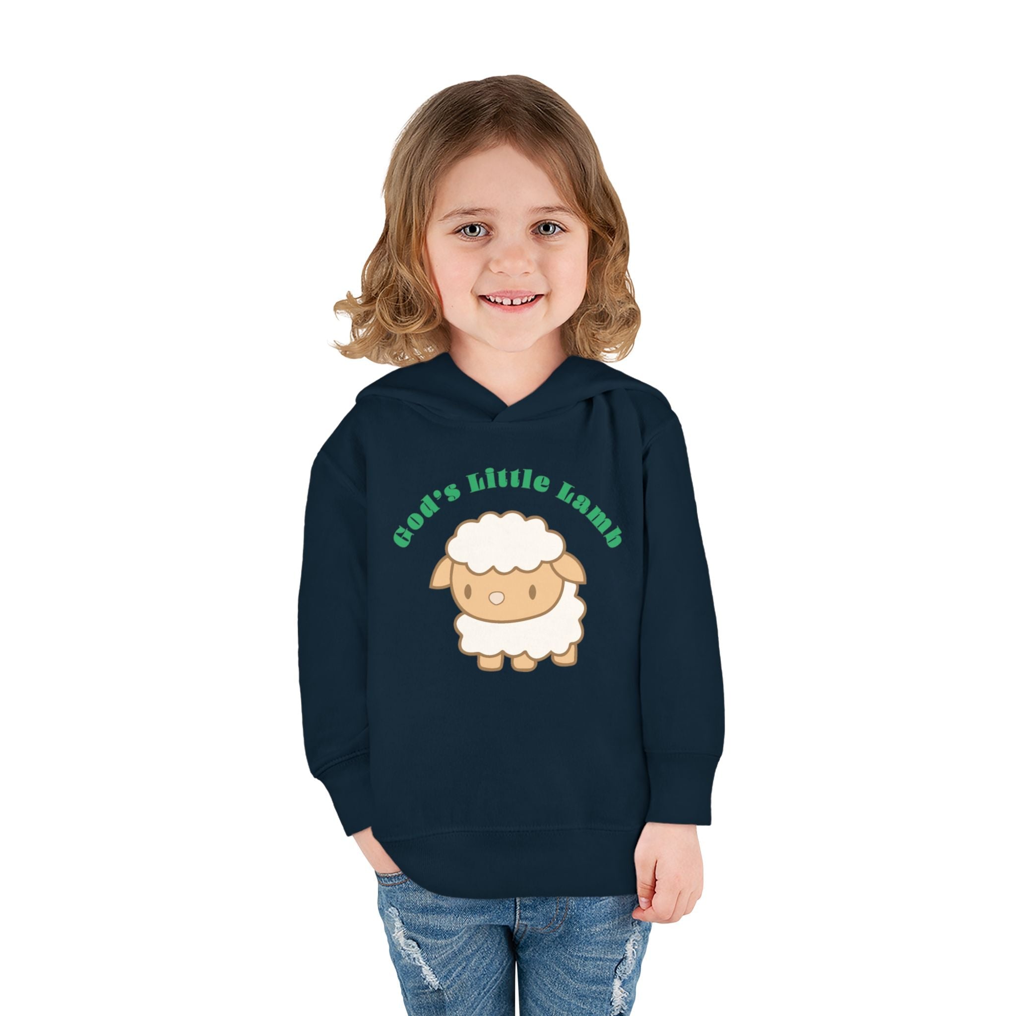 Faith Based Toddler Hoodie - God's Little Lamb | Kids clothes by atgodanddesigns