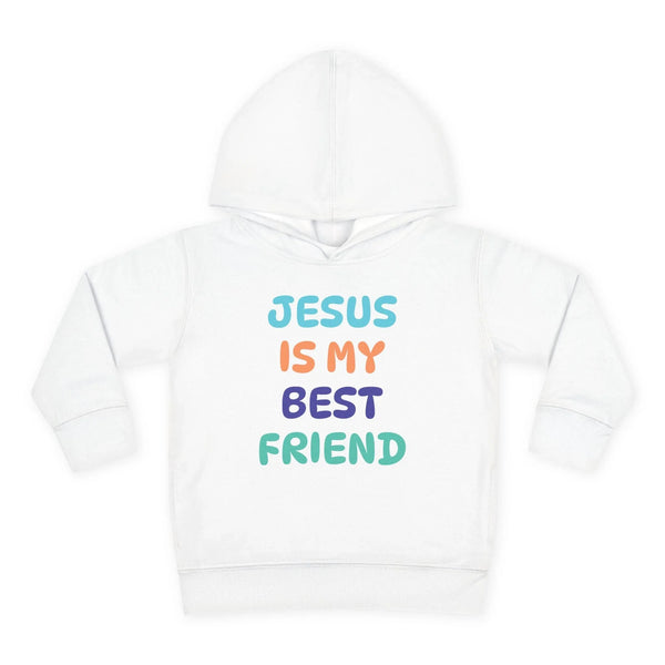 Faith Based Toddler Hoodie - Jesus Is My Best Friend | Kids clothes by atgodanddesigns