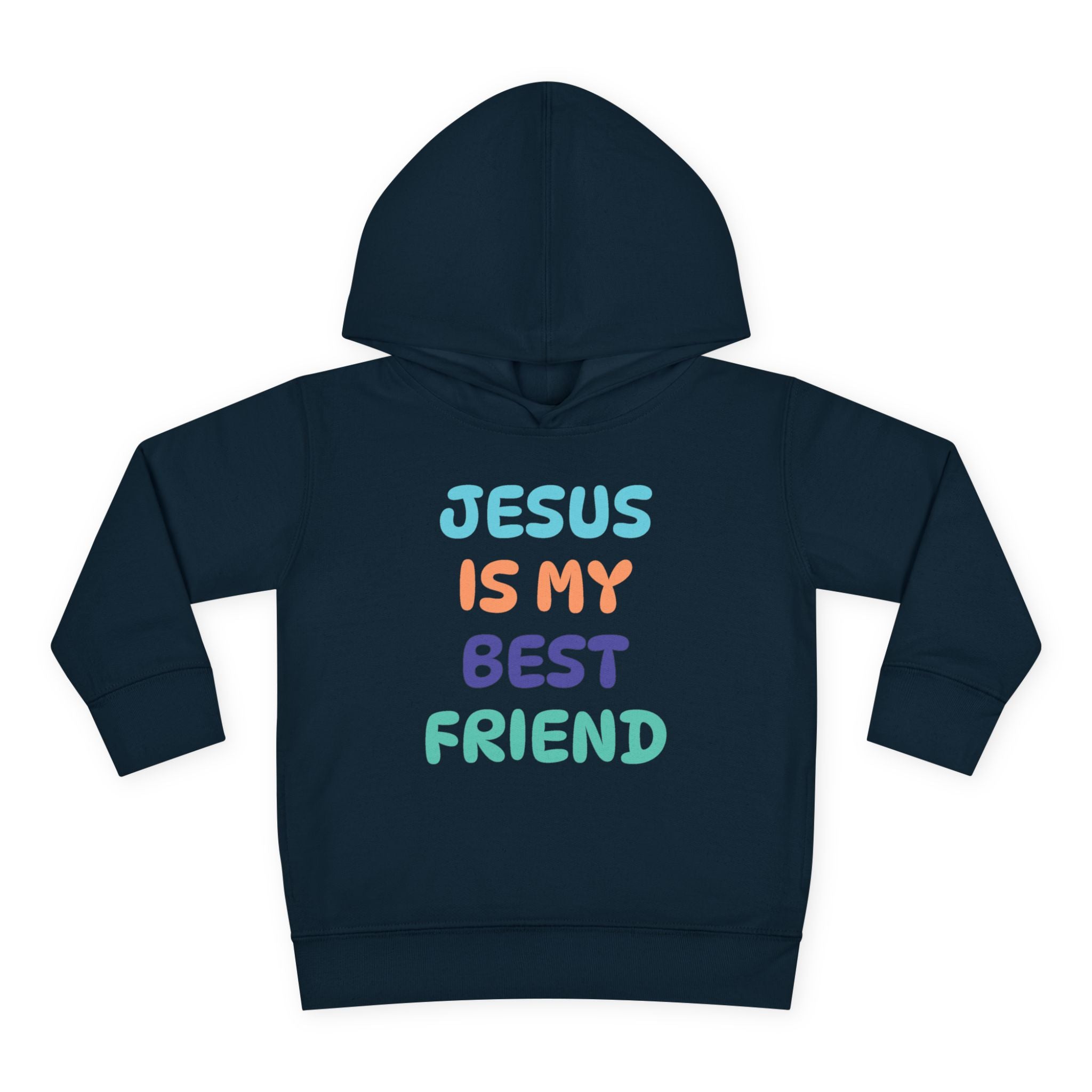Faith Based Toddler Hoodie - Jesus Is My Best Friend | Kids clothes by atgodanddesigns