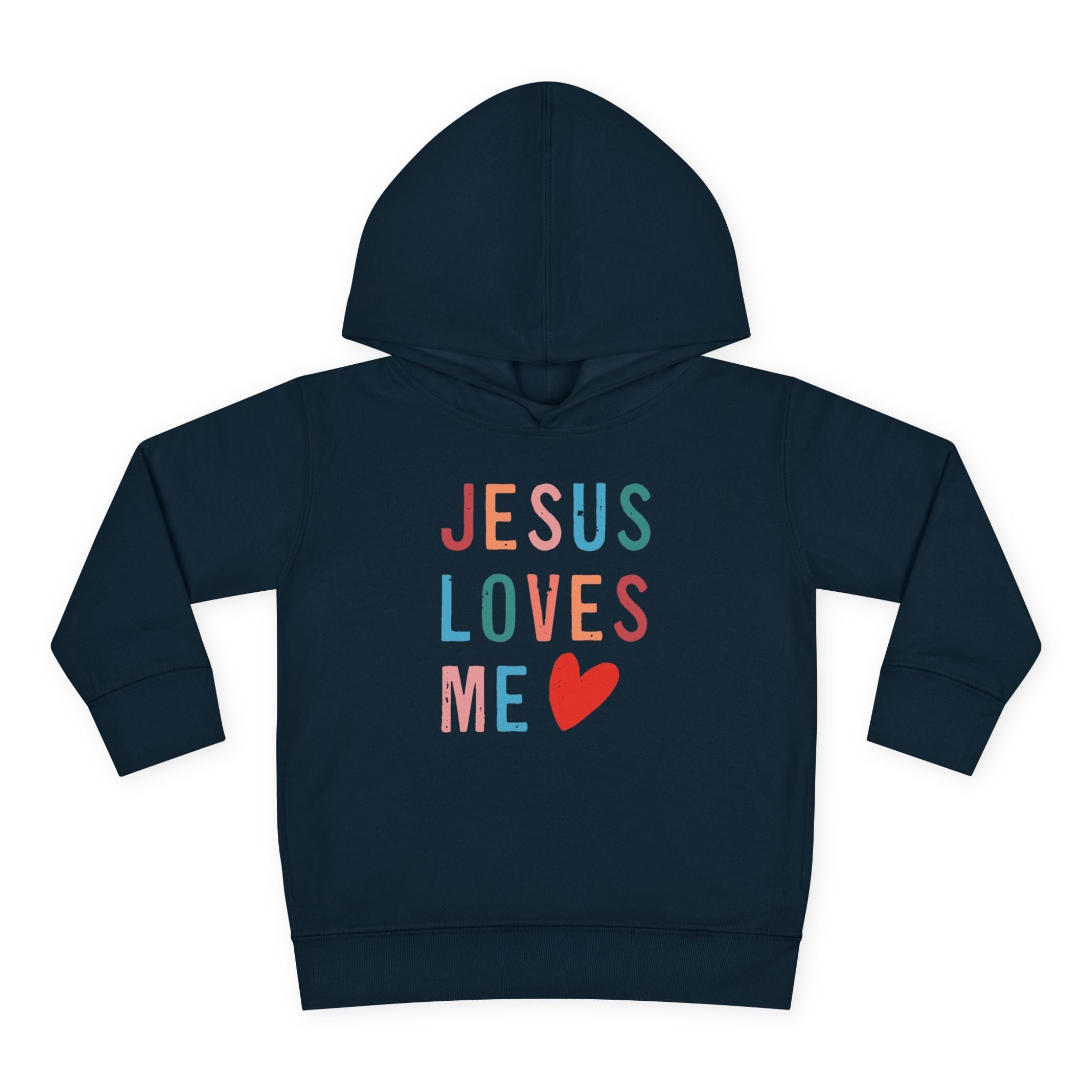 Faith Based Toddler Hoodie - Jesus Loves Me | Kids clothes by atgodanddesigns