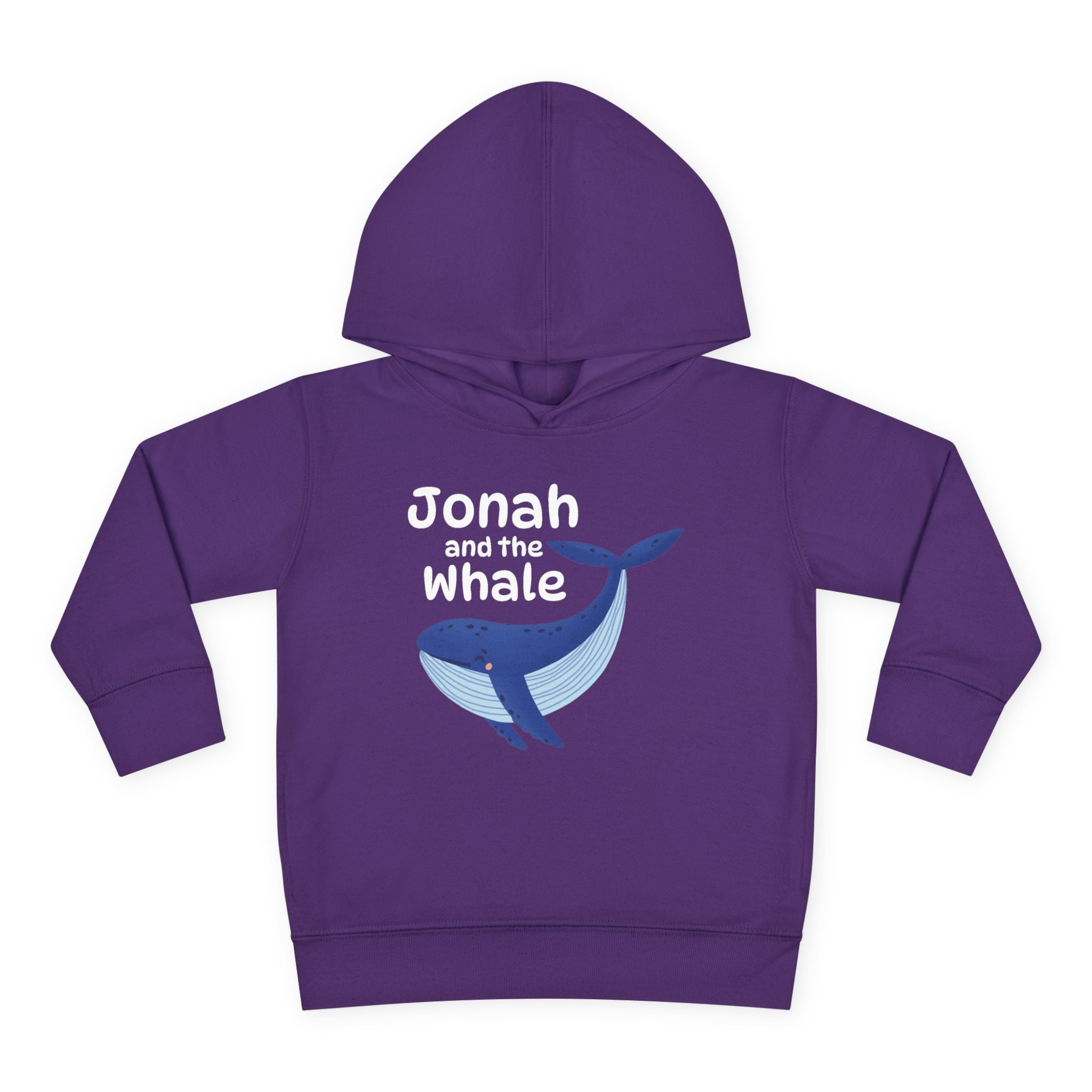 Faith Based Toddler Hoodie - Jonah & The Whale | Kids clothes by atgodanddesigns