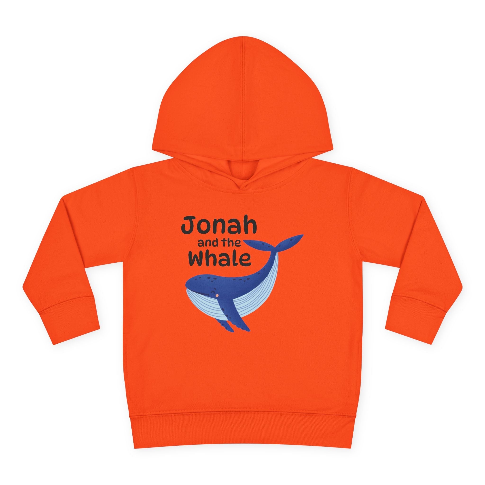 Faith Based Toddler Hoodie - Jonah & The Whale | Kids clothes by atgodanddesigns