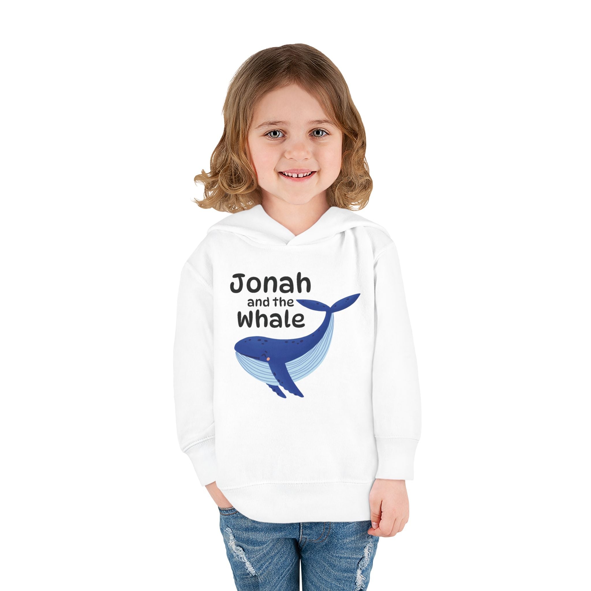 Faith Based Toddler Hoodie - Jonah & The Whale | Kids clothes by atgodanddesigns