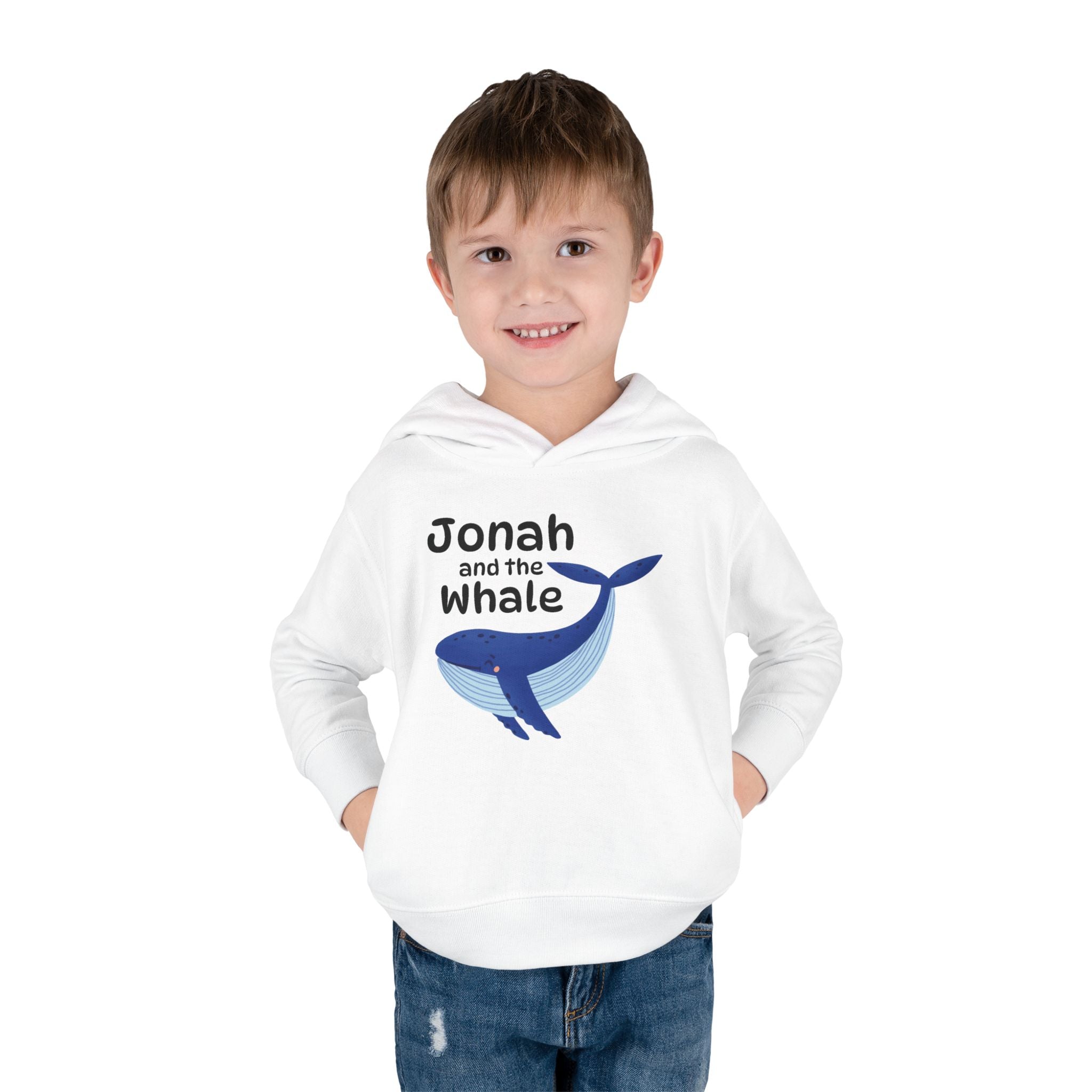 Faith Based Toddler Hoodie - Jonah & The Whale | Kids clothes by atgodanddesigns