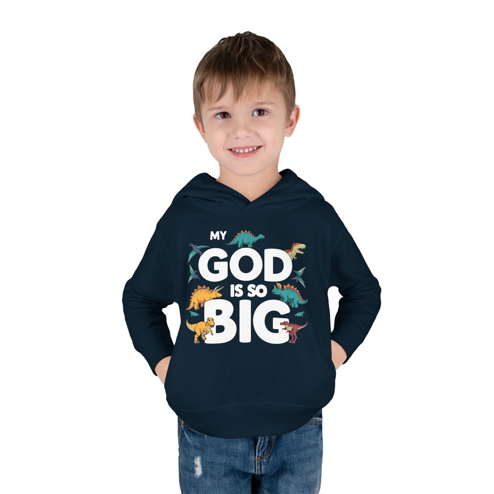 Faith Based Toddler Hoodie - My God Is So Big | Kids clothes by atgodanddesigns