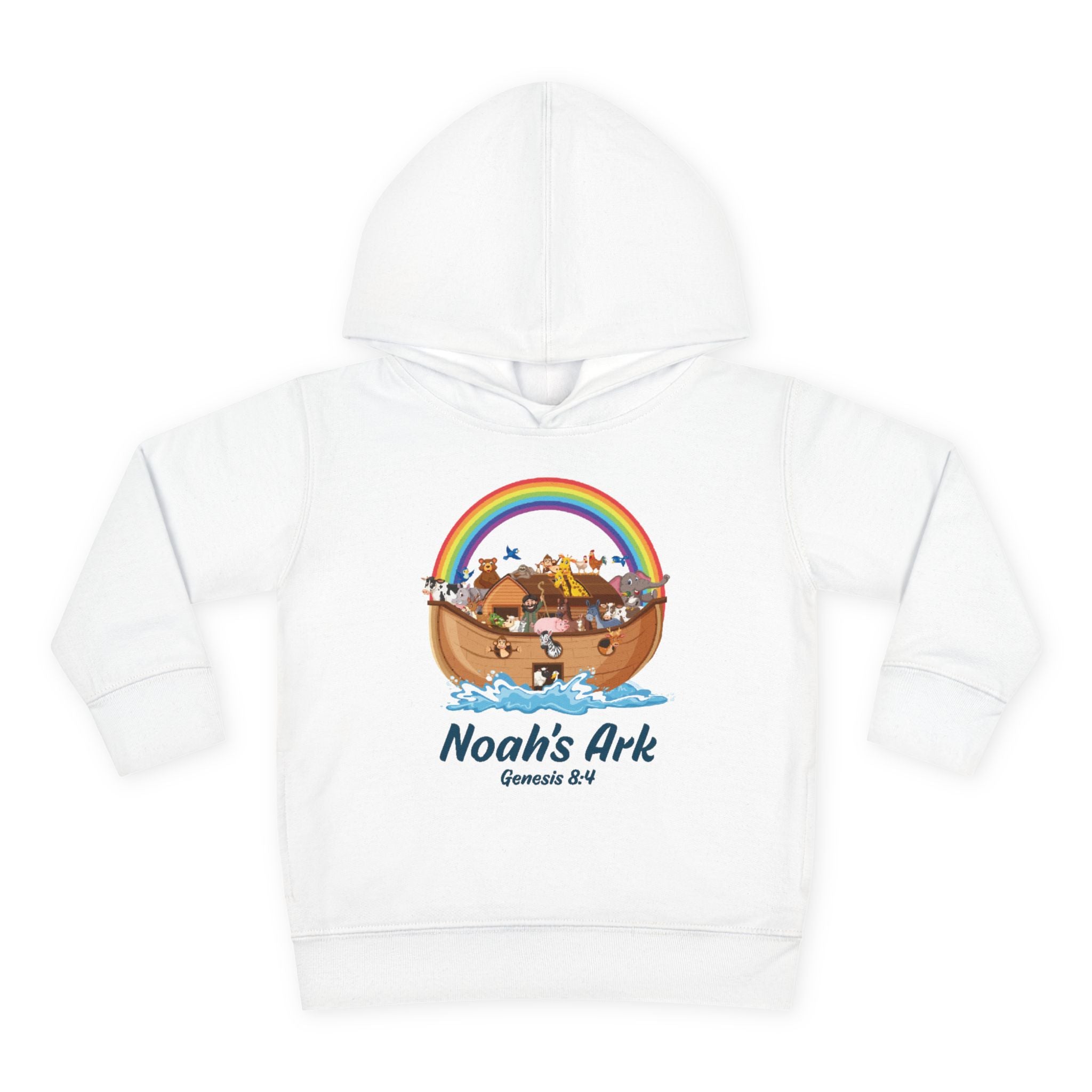 Faith Based Toddler Hoodie - Noah's Ark | Kids clothes by atgodanddesigns