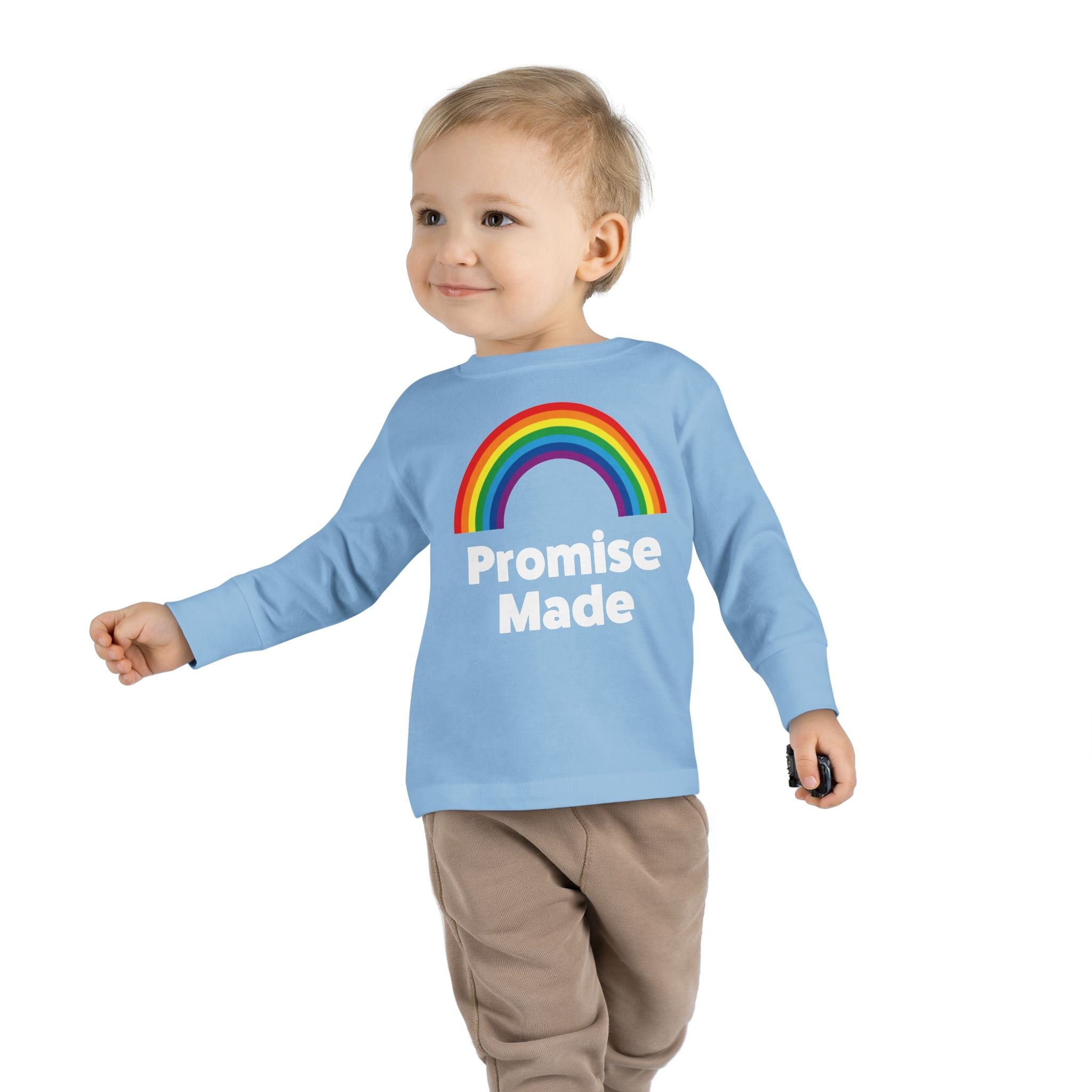 Faith Based Toddler Long Sleeve - Promise Made | Kids clothes by atgodanddesigns