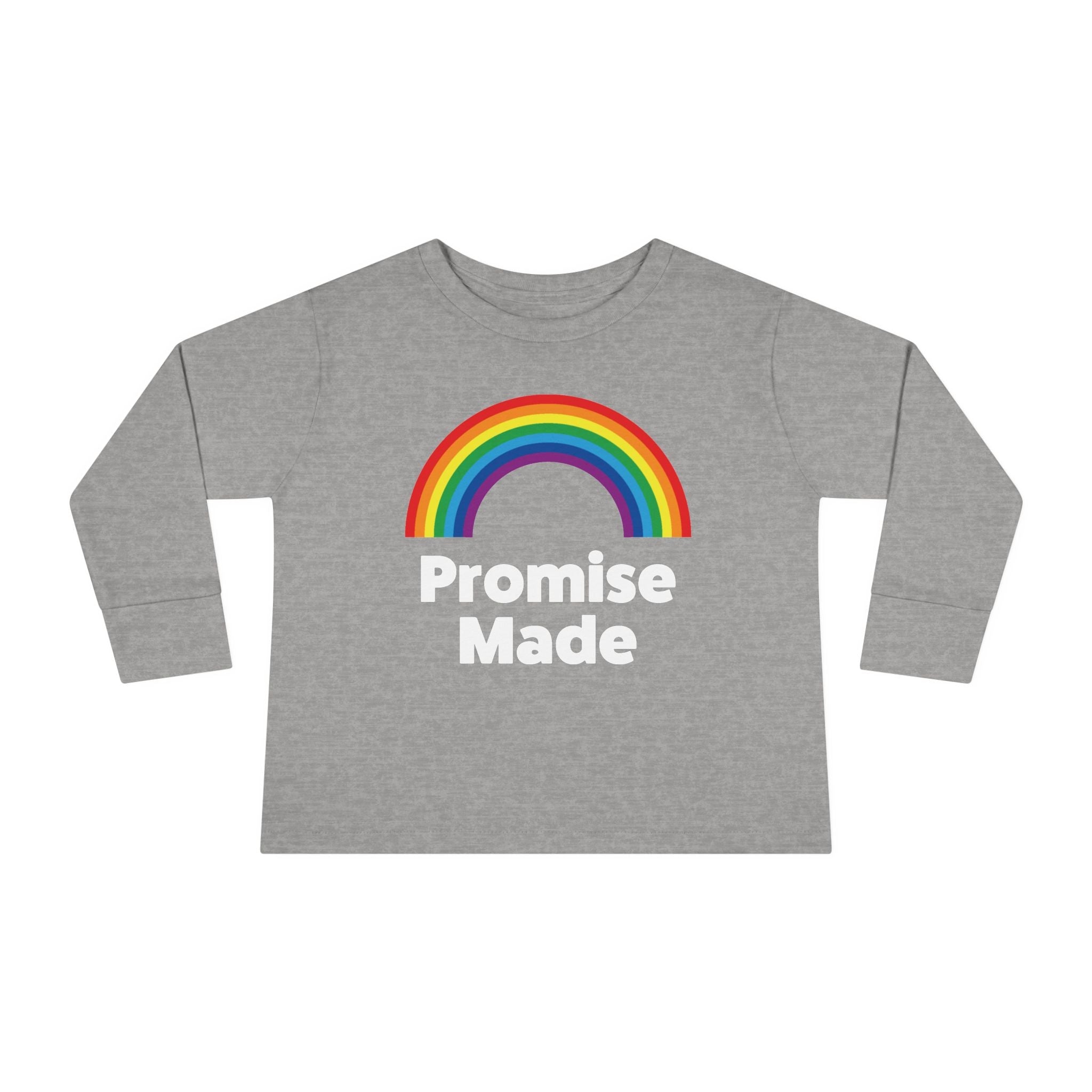 Faith Based Toddler Long Sleeve - Promise Made | Kids clothes by atgodanddesigns
