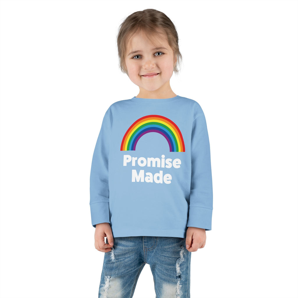 Faith Based Toddler Long Sleeve - Promise Made | Kids clothes by atgodanddesigns