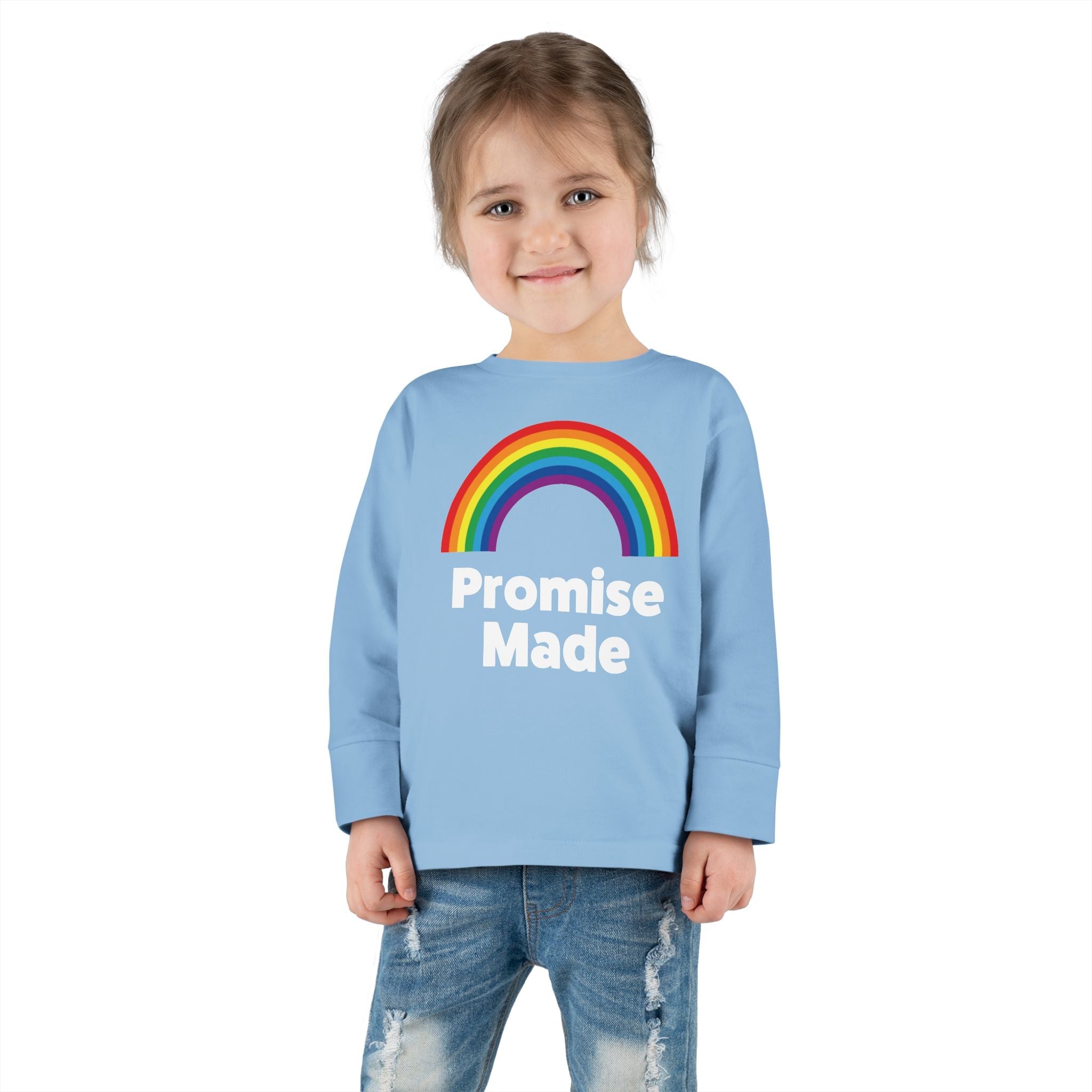 Faith Based Toddler Long Sleeve - Promise Made | Kids clothes by atgodanddesigns