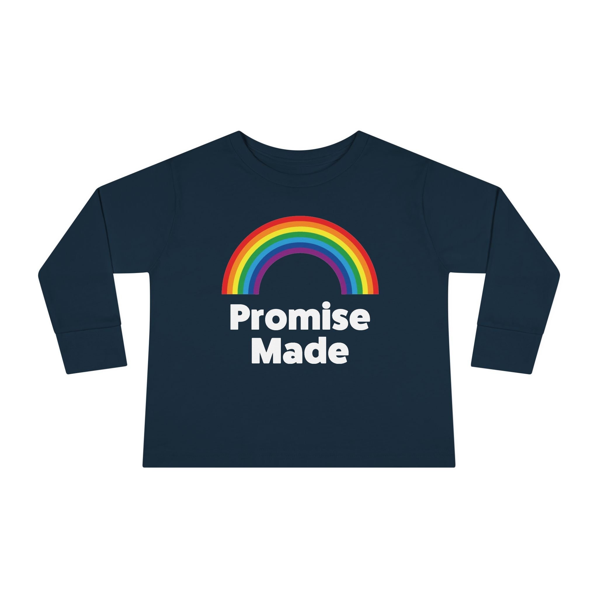 Faith Based Toddler Long Sleeve - Promise Made | Kids clothes by atgodanddesigns