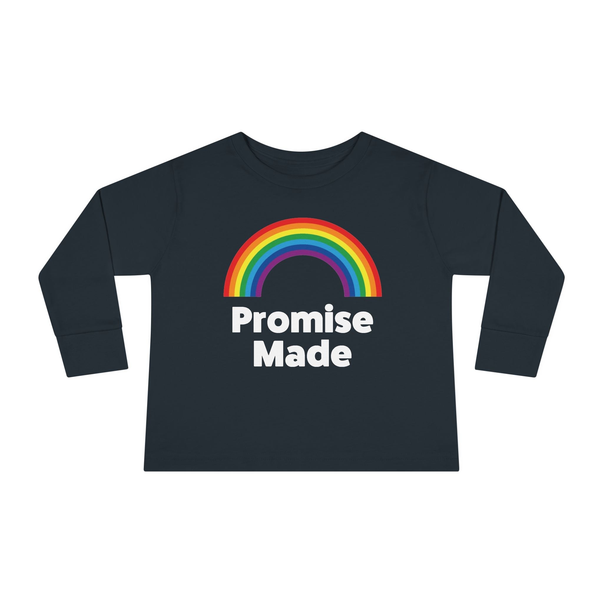 Faith Based Toddler Long Sleeve - Promise Made | Kids clothes by atgodanddesigns
