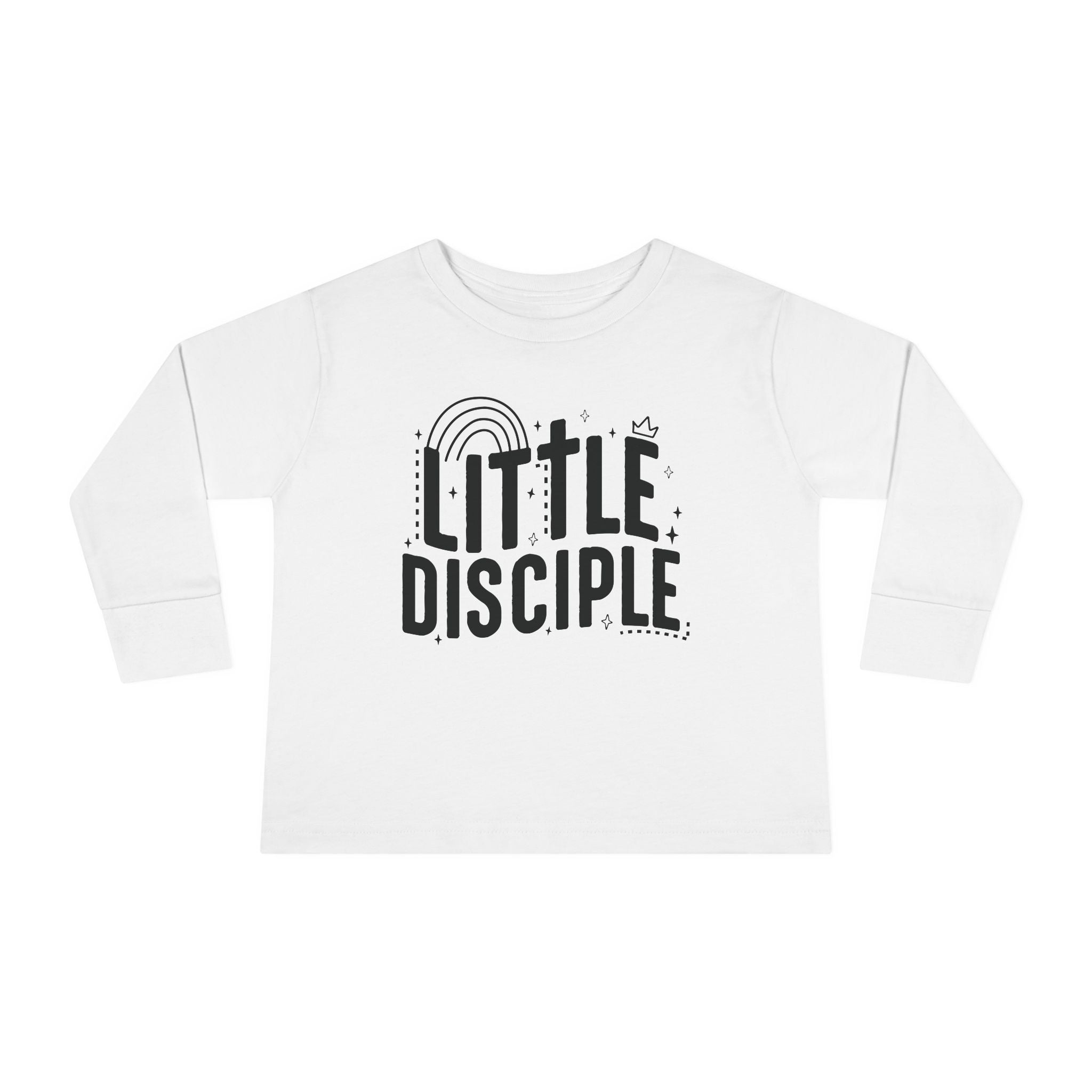 Faith Based Toddler Long Sleeve T-Shirt - Little Disciple | Kids clothes by atgodanddesigns