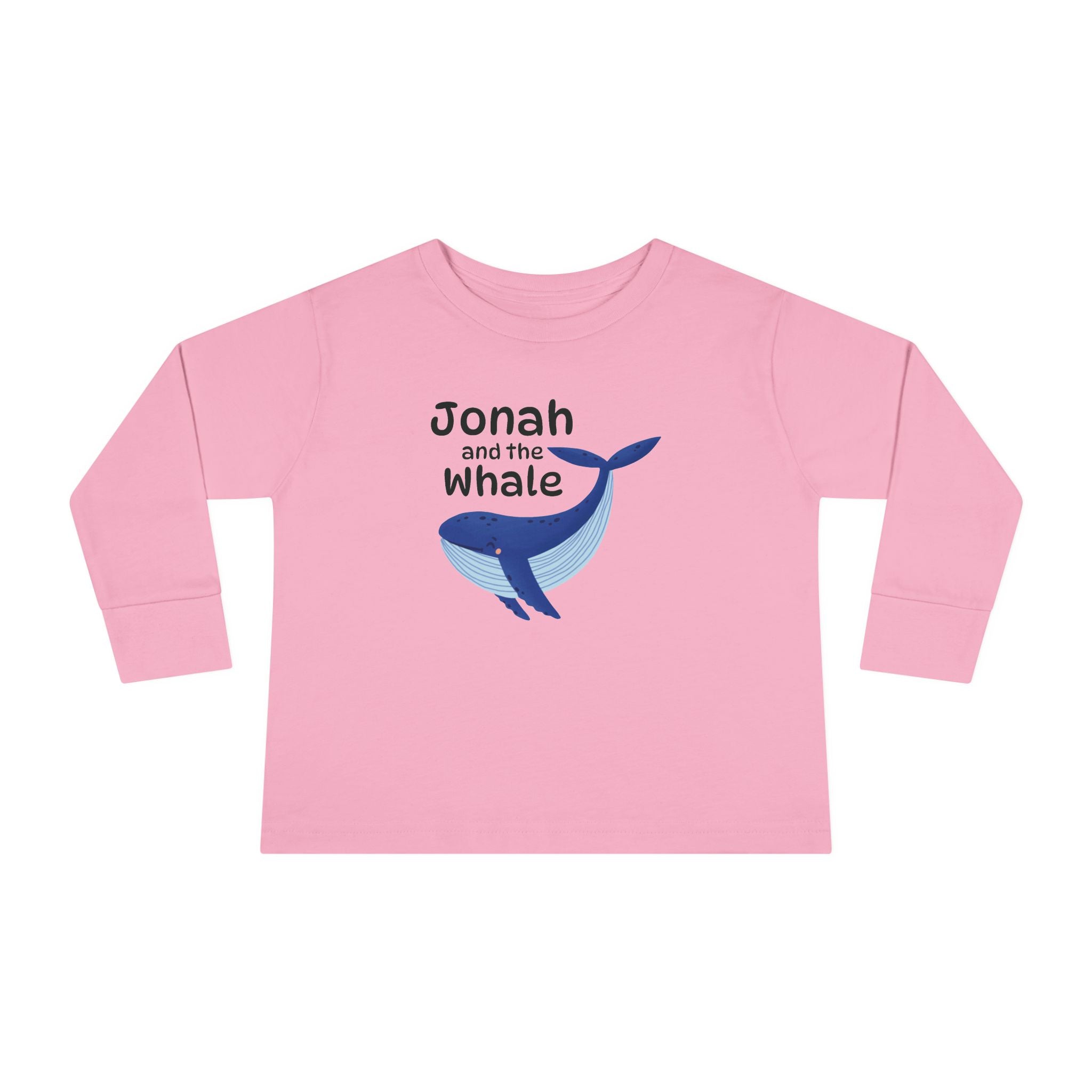 Faith Based Toddler Long Sleeves T-Shirt - Jonah And The Whale | Kids clothes by atgodanddesigns