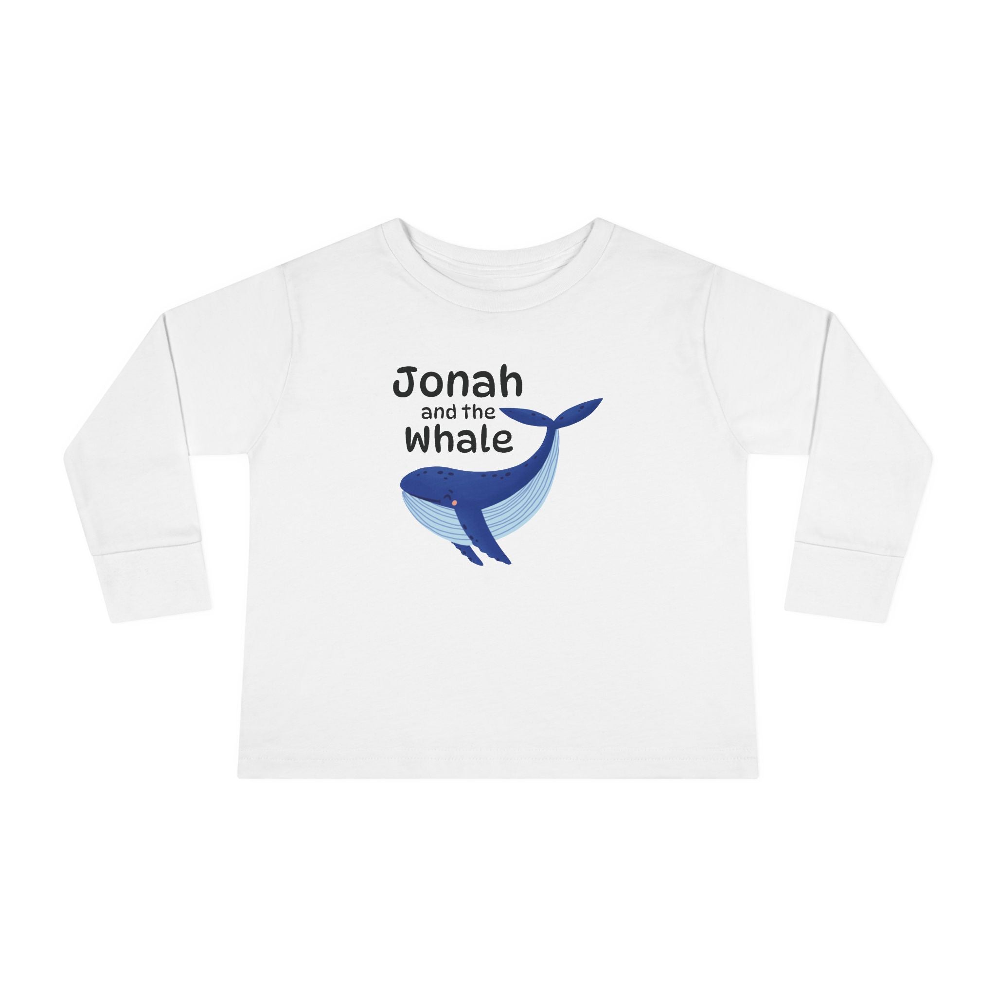 Faith Based Toddler Long Sleeves T-Shirt - Jonah And The Whale | Kids clothes by atgodanddesigns