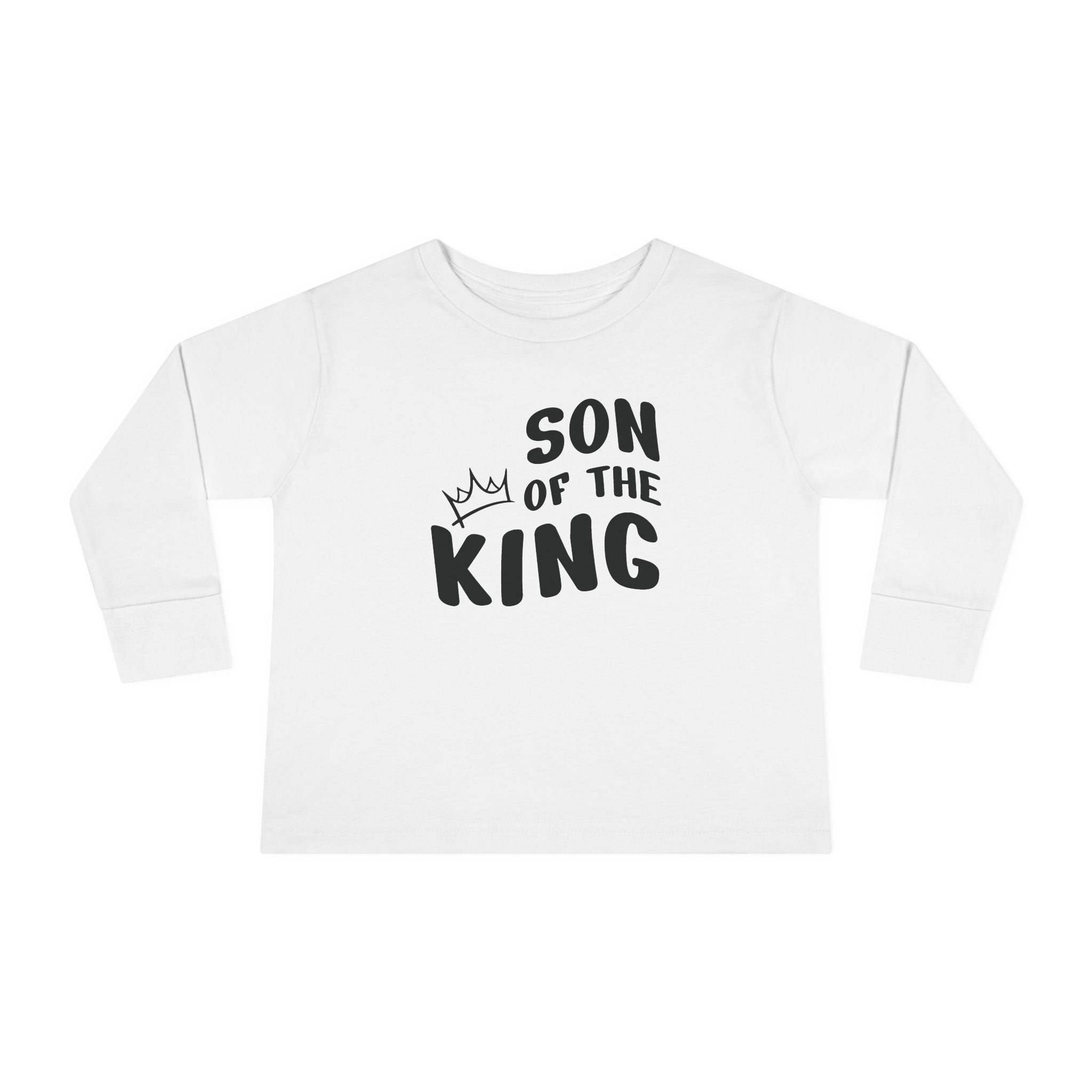 Faith Based Toddler Long Sleeves T-Shirt - Son Of The King | Kids clothes by atgodanddesigns