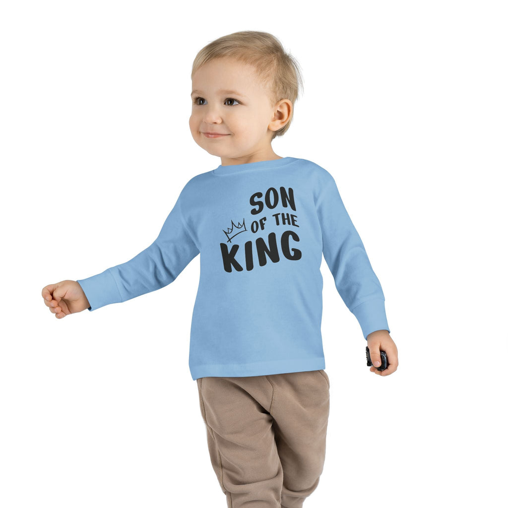 Faith Based Toddler Long Sleeves T-Shirt - Son Of The King | Kids clothes by atgodanddesigns