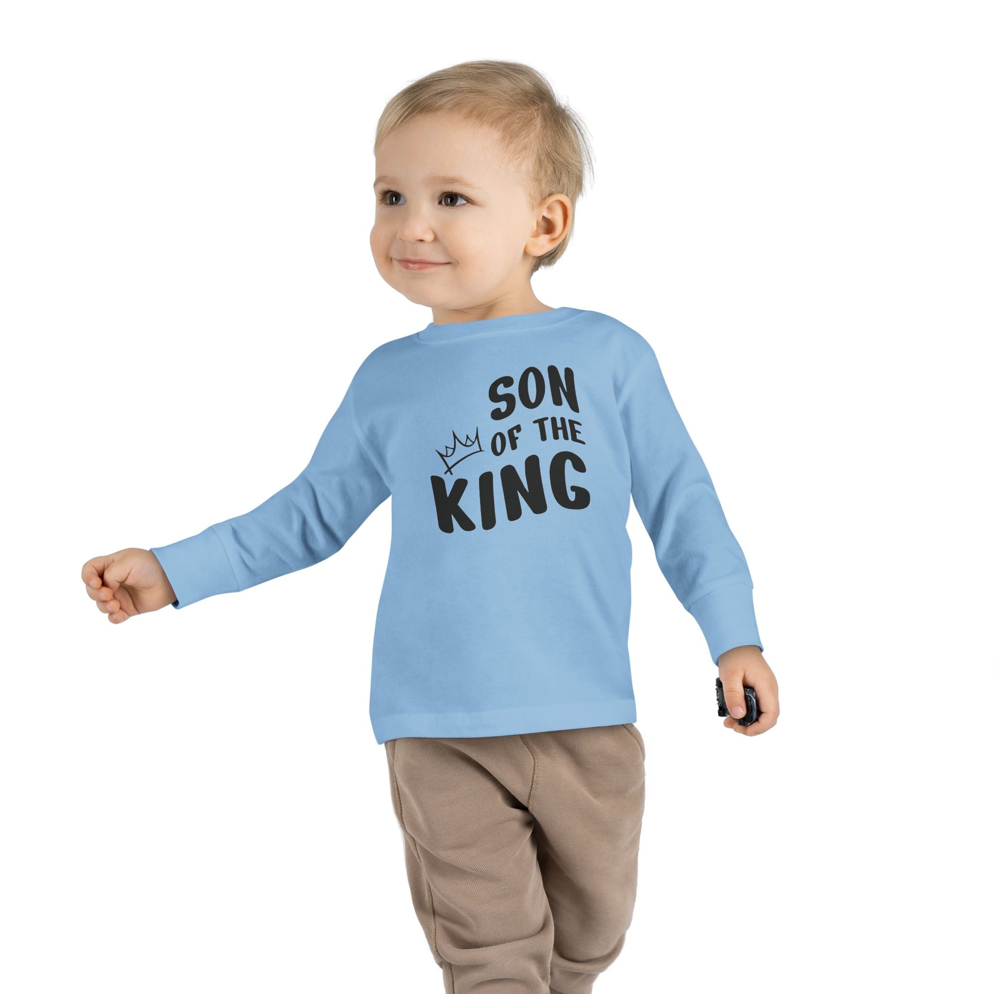 Faith Based Toddler Long Sleeves T-Shirt - Son Of The King | Kids clothes by atgodanddesigns