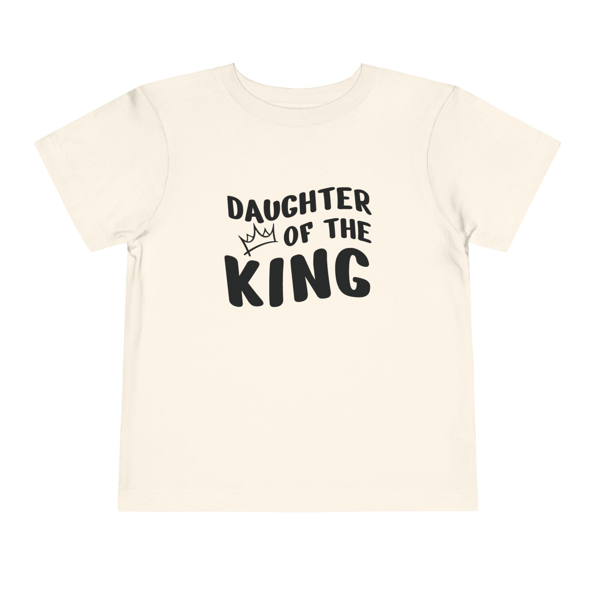 Faith Based Toddler T-Shirt - Daughter Of The King | Kids clothes by atgodanddesigns