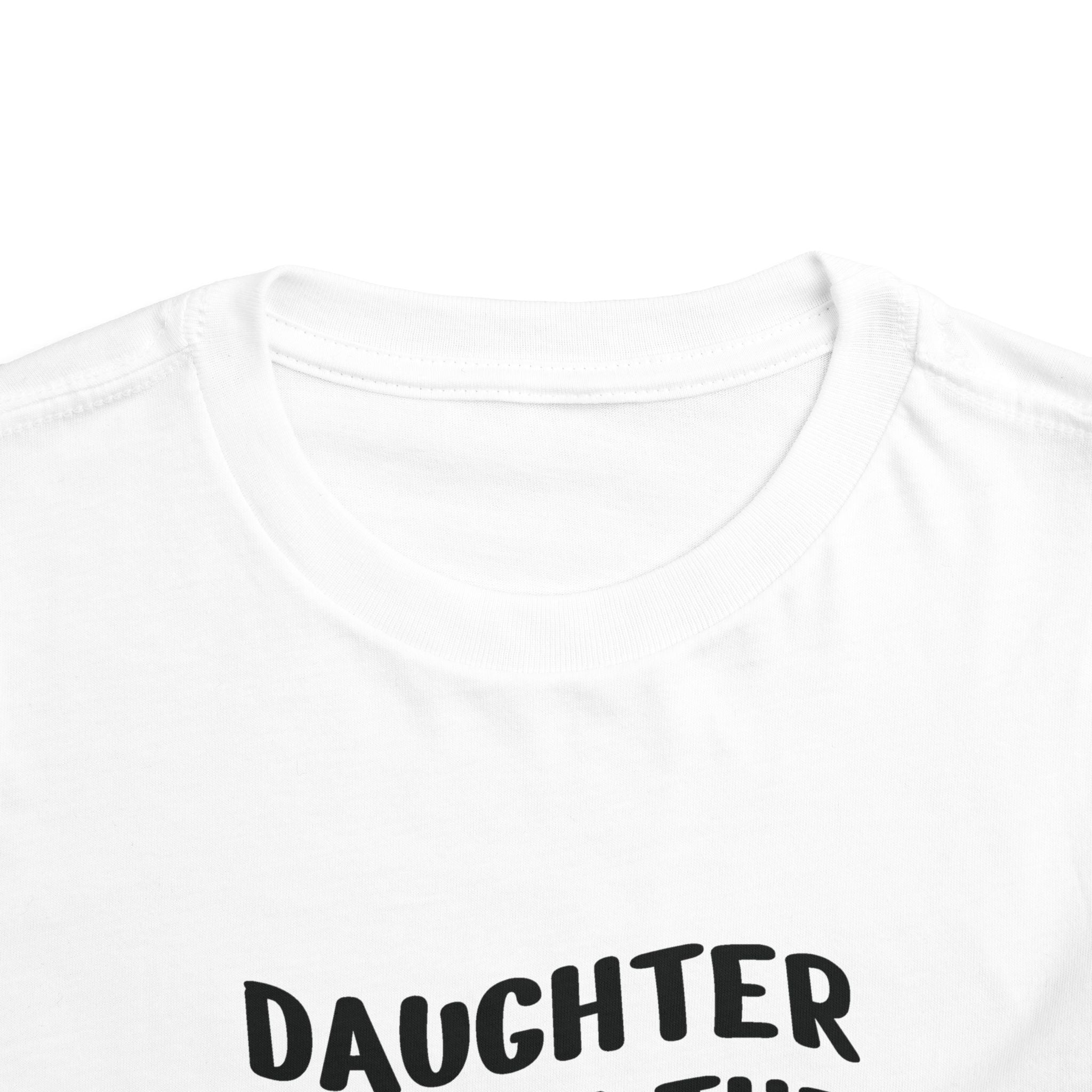 Faith Based Toddler T-Shirt - Daughter Of The King | Kids clothes by atgodanddesigns