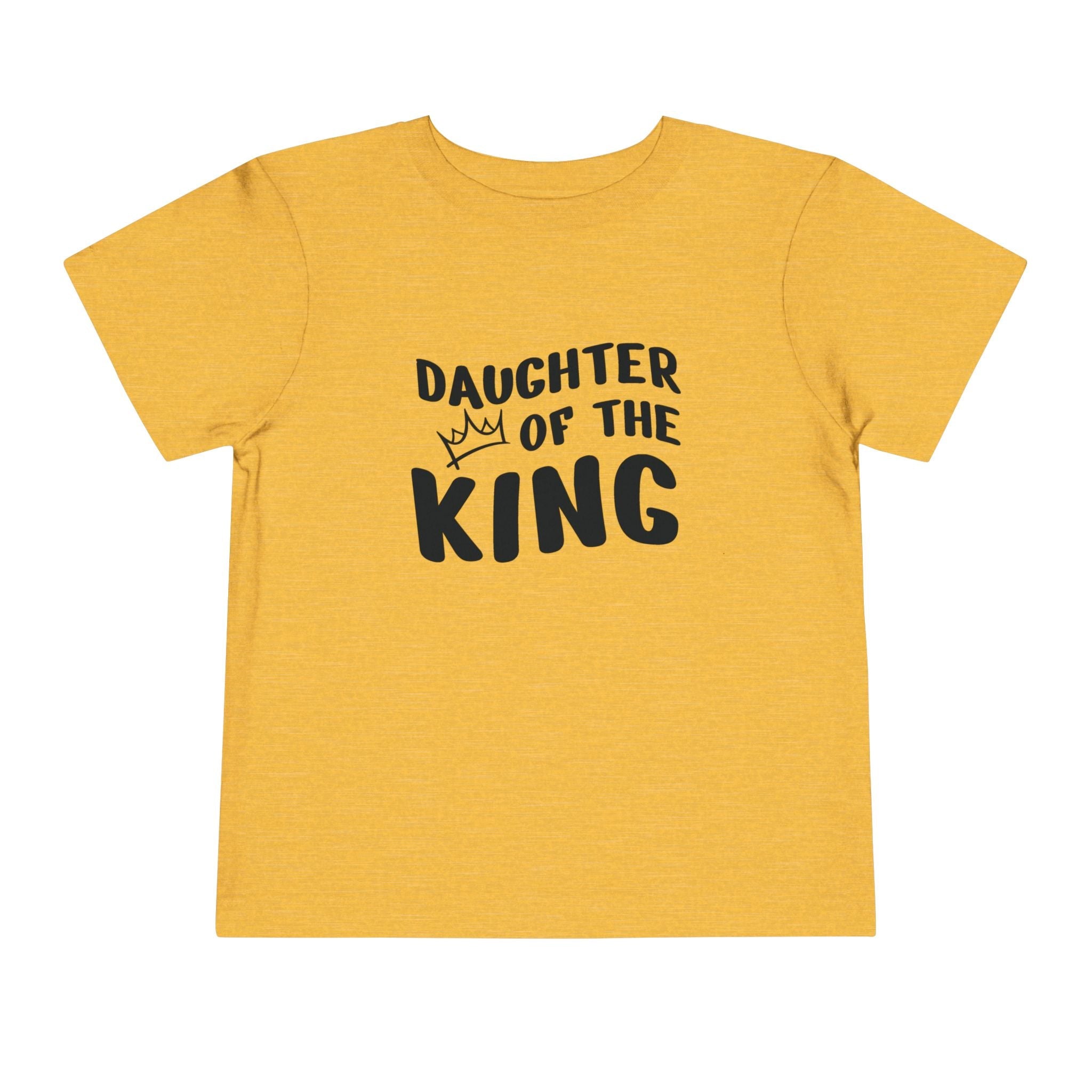 Faith Based Toddler T-Shirt - Daughter Of The King | Kids clothes by atgodanddesigns