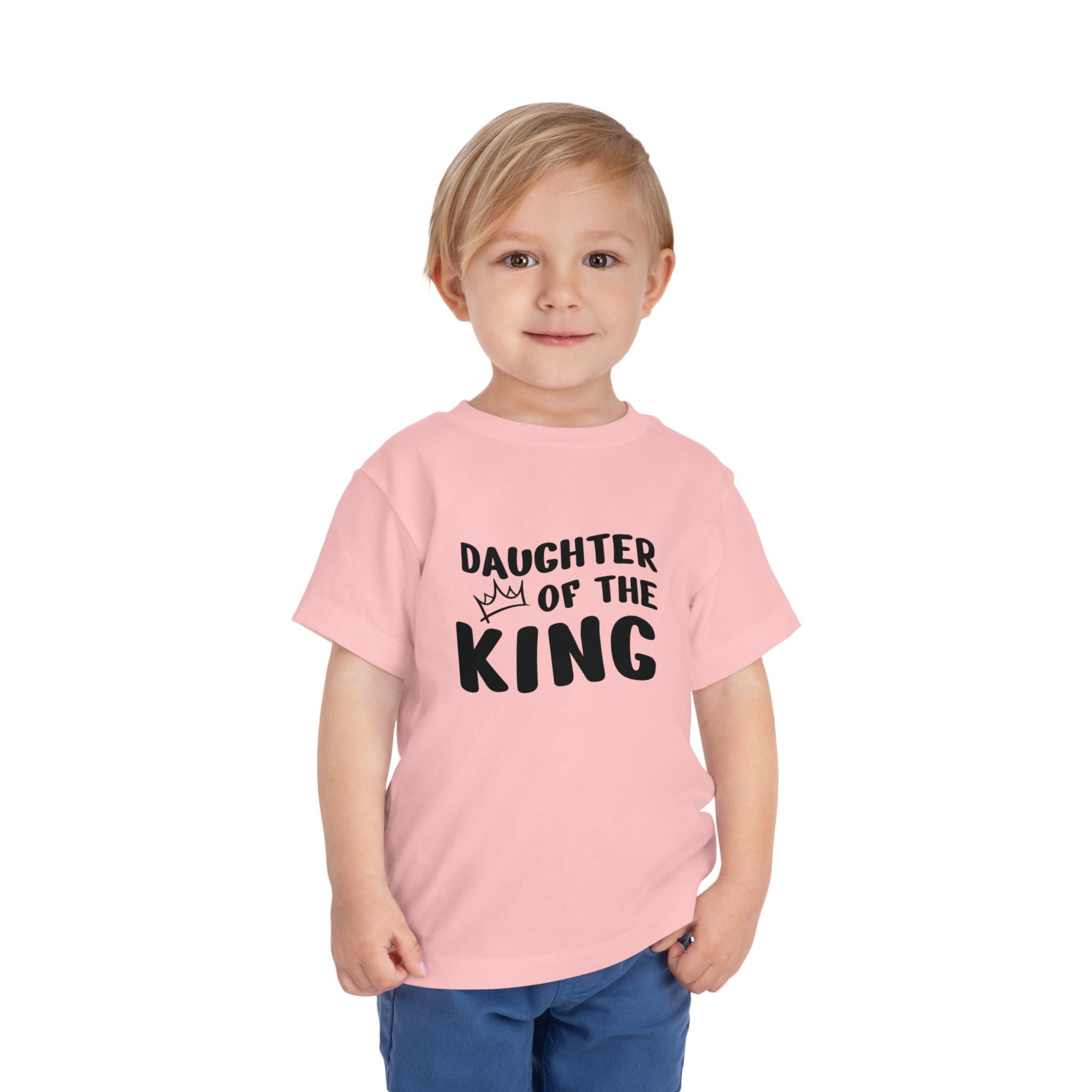 Faith Based Toddler T-Shirt - Daughter Of The King | Kids clothes by atgodanddesigns