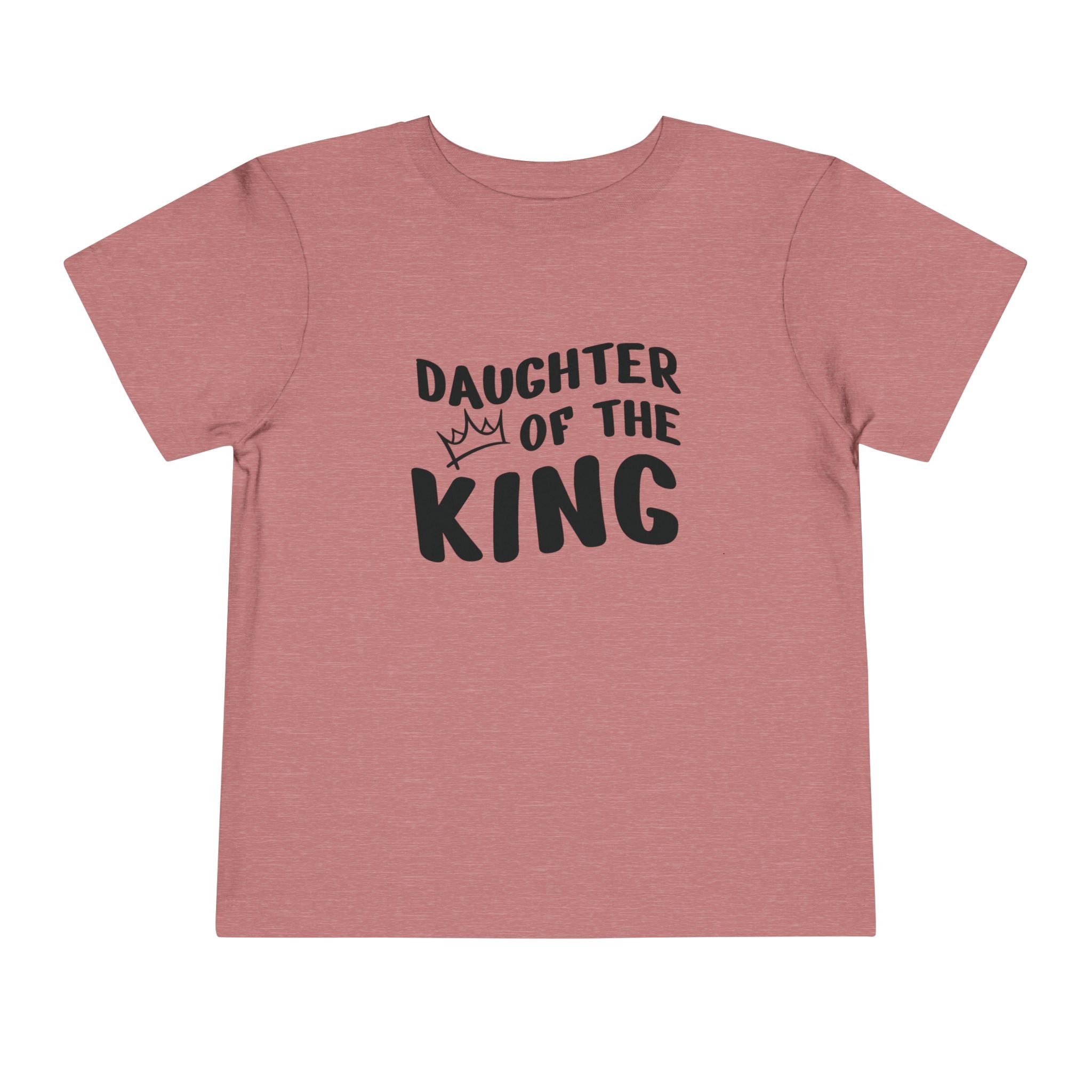 Faith Based Toddler T-Shirt - Daughter Of The King | Kids clothes by atgodanddesigns