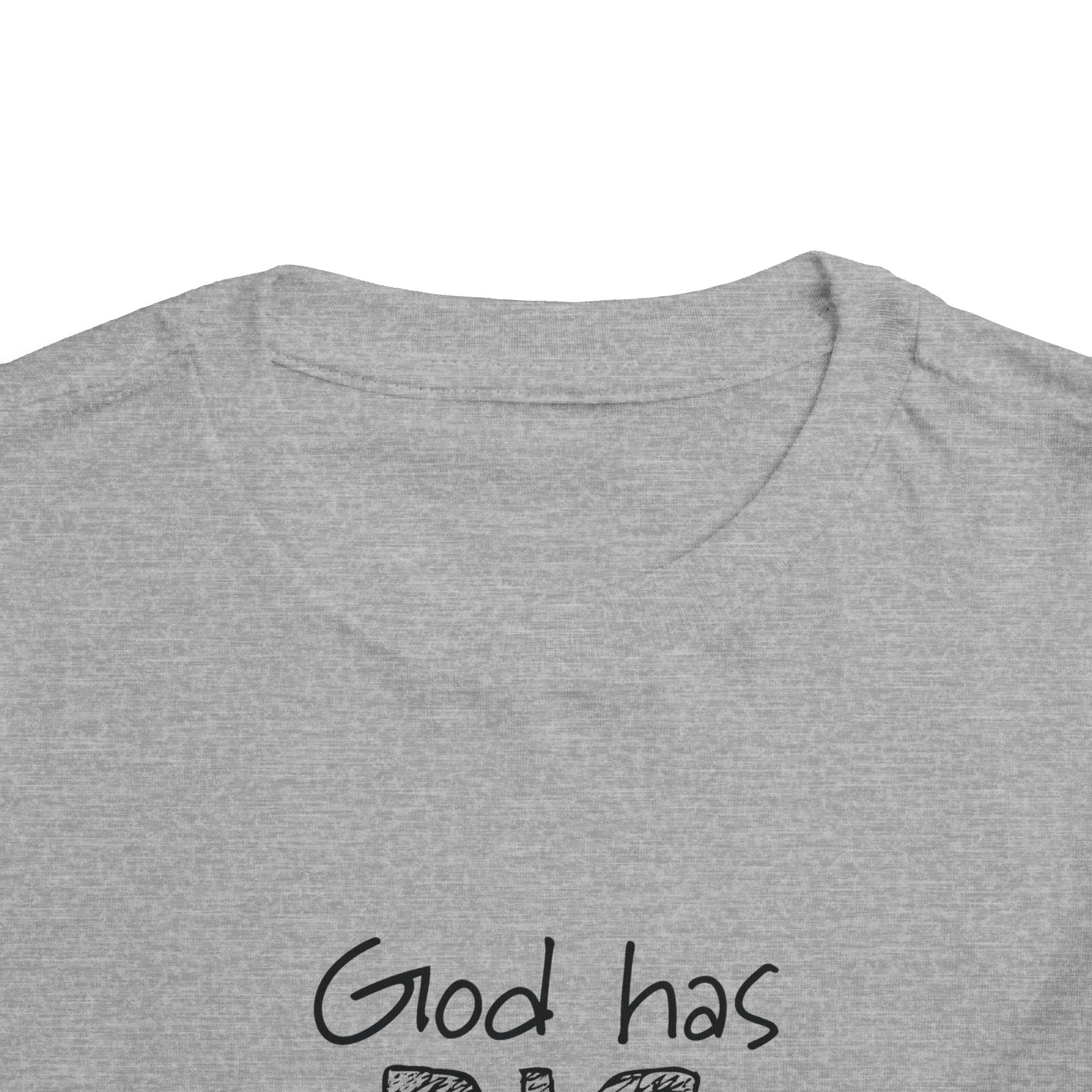 Faith Based Toddler T-Shirt - God Has BIG Plans for me | Kids clothes by atgodanddesigns