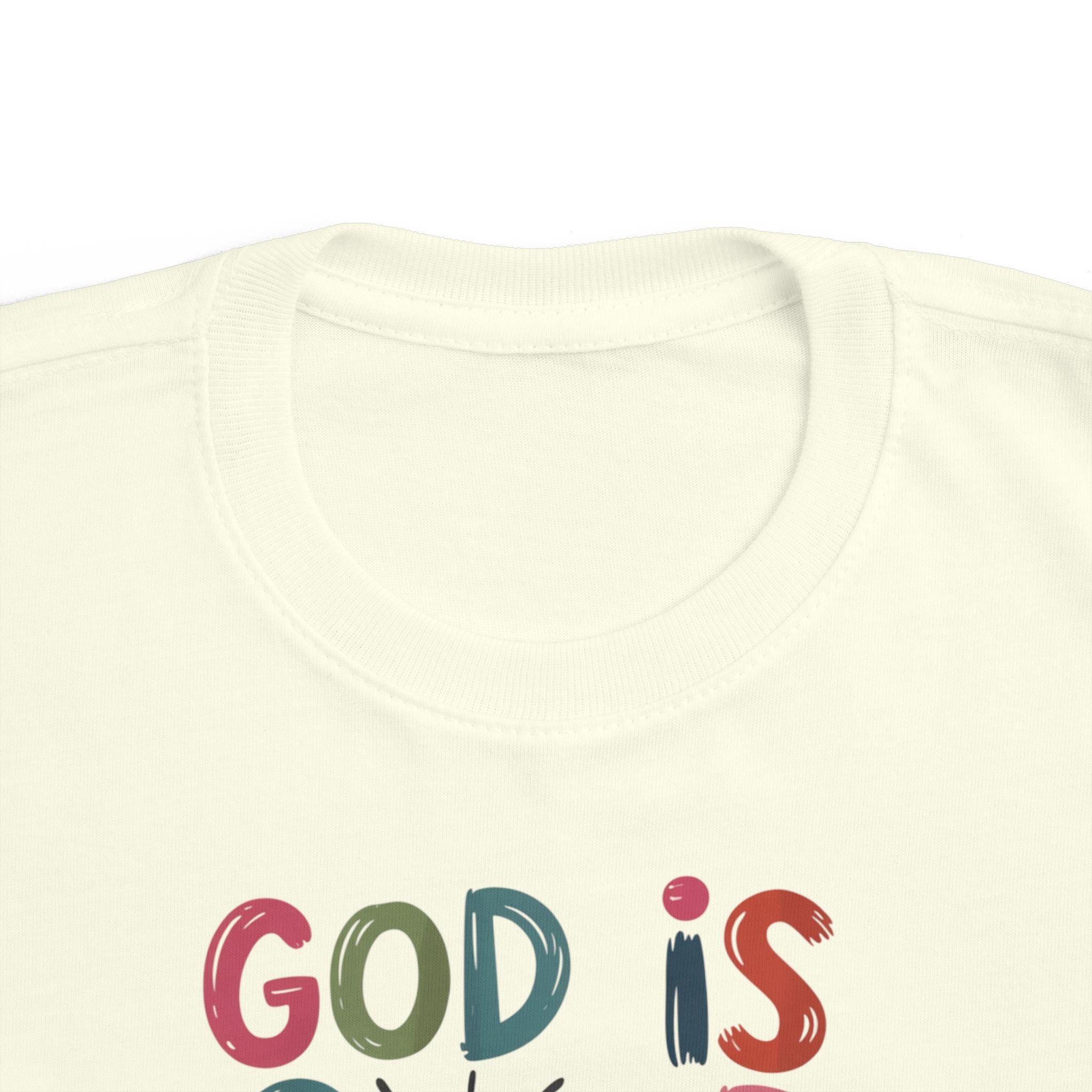 Faith Based Toddler T-Shirt - God Is Good All The Time | Kids clothes by atgodanddesigns