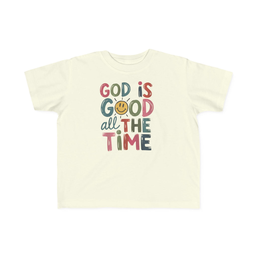 Faith Based Toddler T-Shirt - God Is Good All The Time | Kids clothes by atgodanddesigns