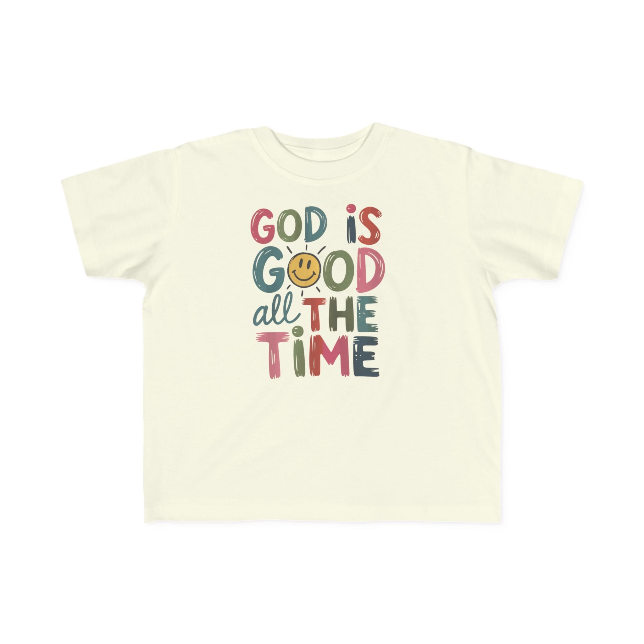 Faith Based Toddler T-Shirt - God Is Good All The Time | Kids clothes by atgodanddesigns