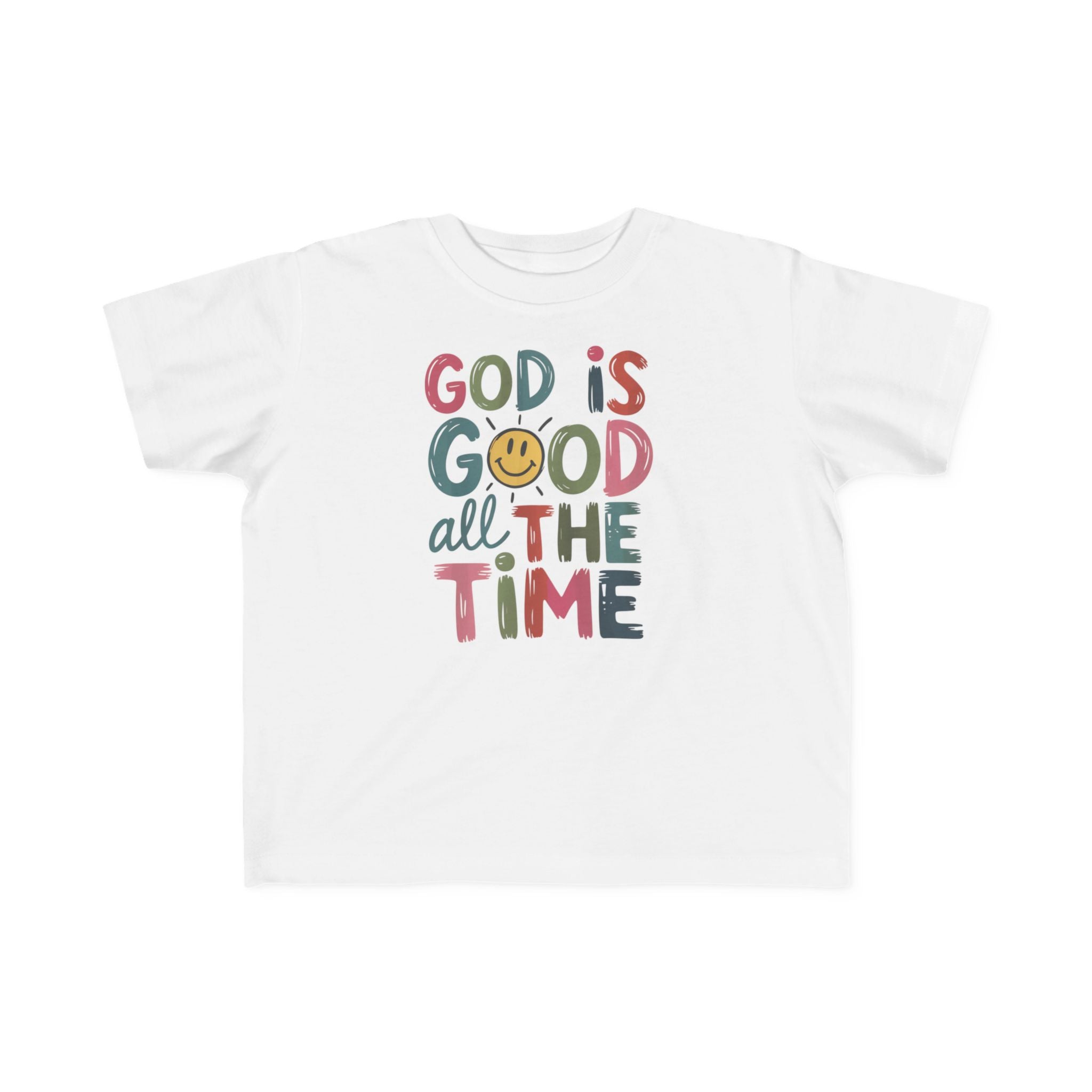 Faith Based Toddler T-Shirt - God Is Good All The Time | Kids clothes by atgodanddesigns