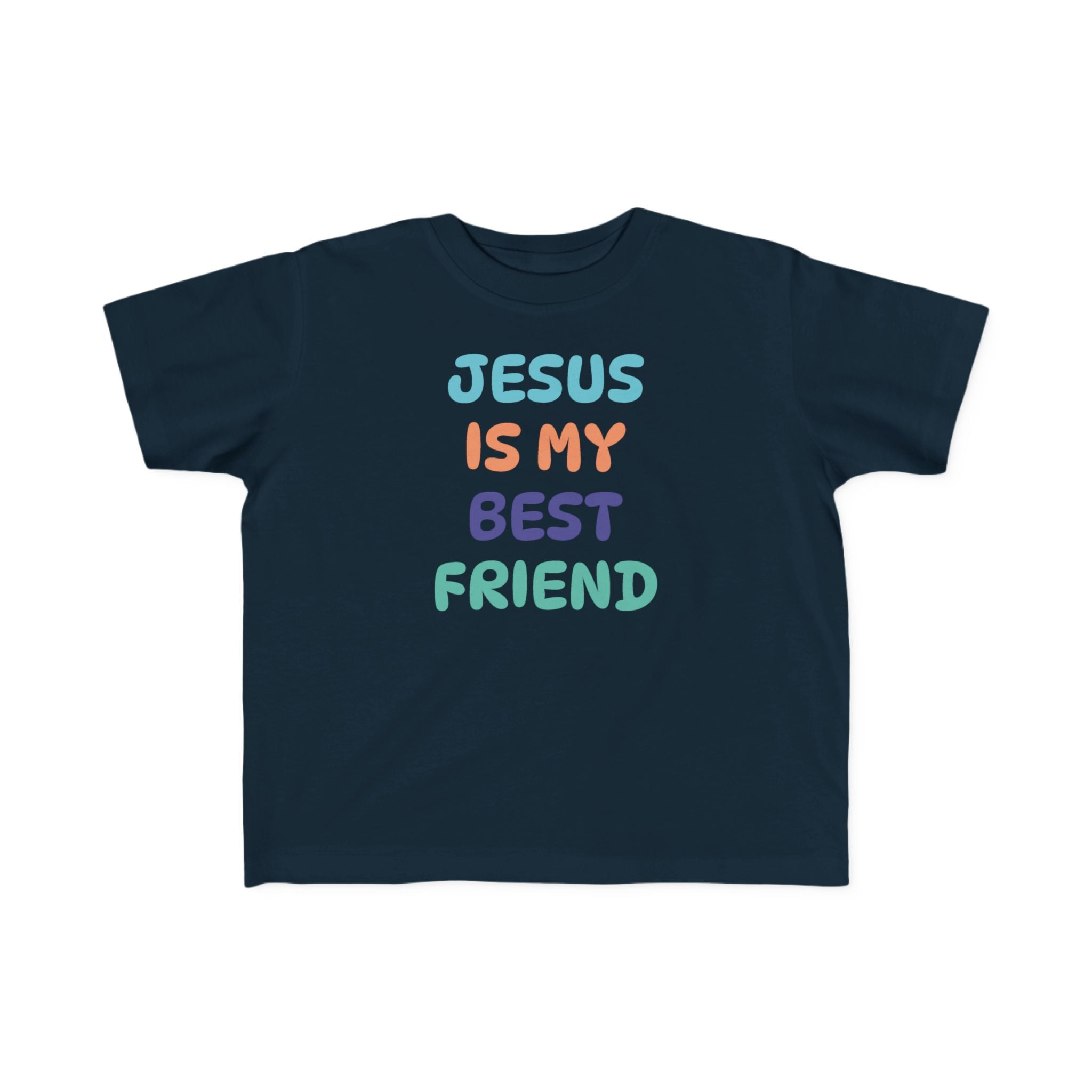 Faith Based Toddler T-Shirt - Jesus Is My Best Friend | Kids clothes by atgodanddesigns