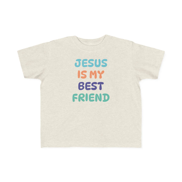 Faith Based Toddler T-Shirt - Jesus Is My Best Friend | Kids clothes by atgodanddesigns