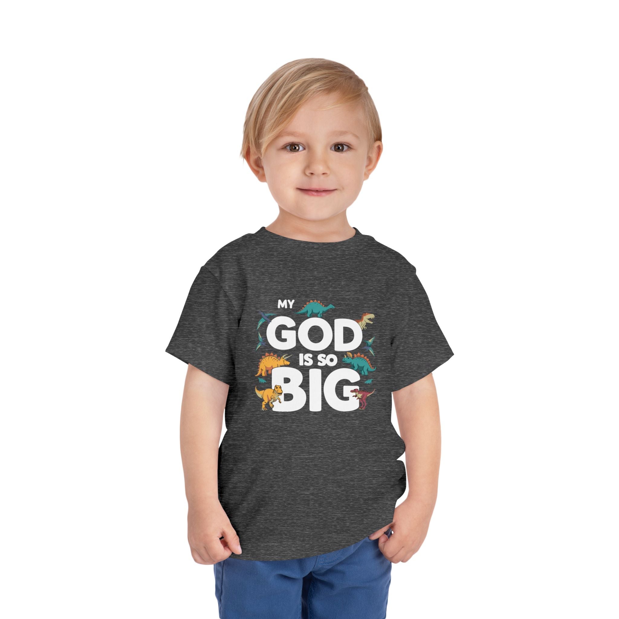 Faith Based Toddler T-Shirt - My God Is So Big | Kids clothes by atgodanddesigns