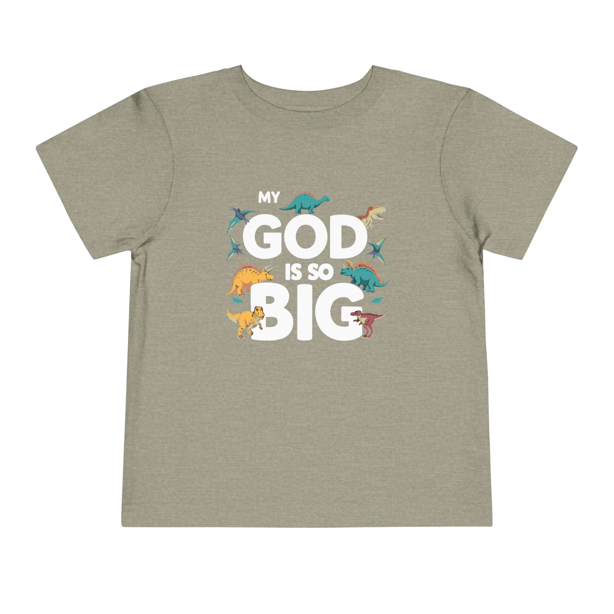 Faith Based Toddler T-Shirt - My God Is So Big | Kids clothes by atgodanddesigns