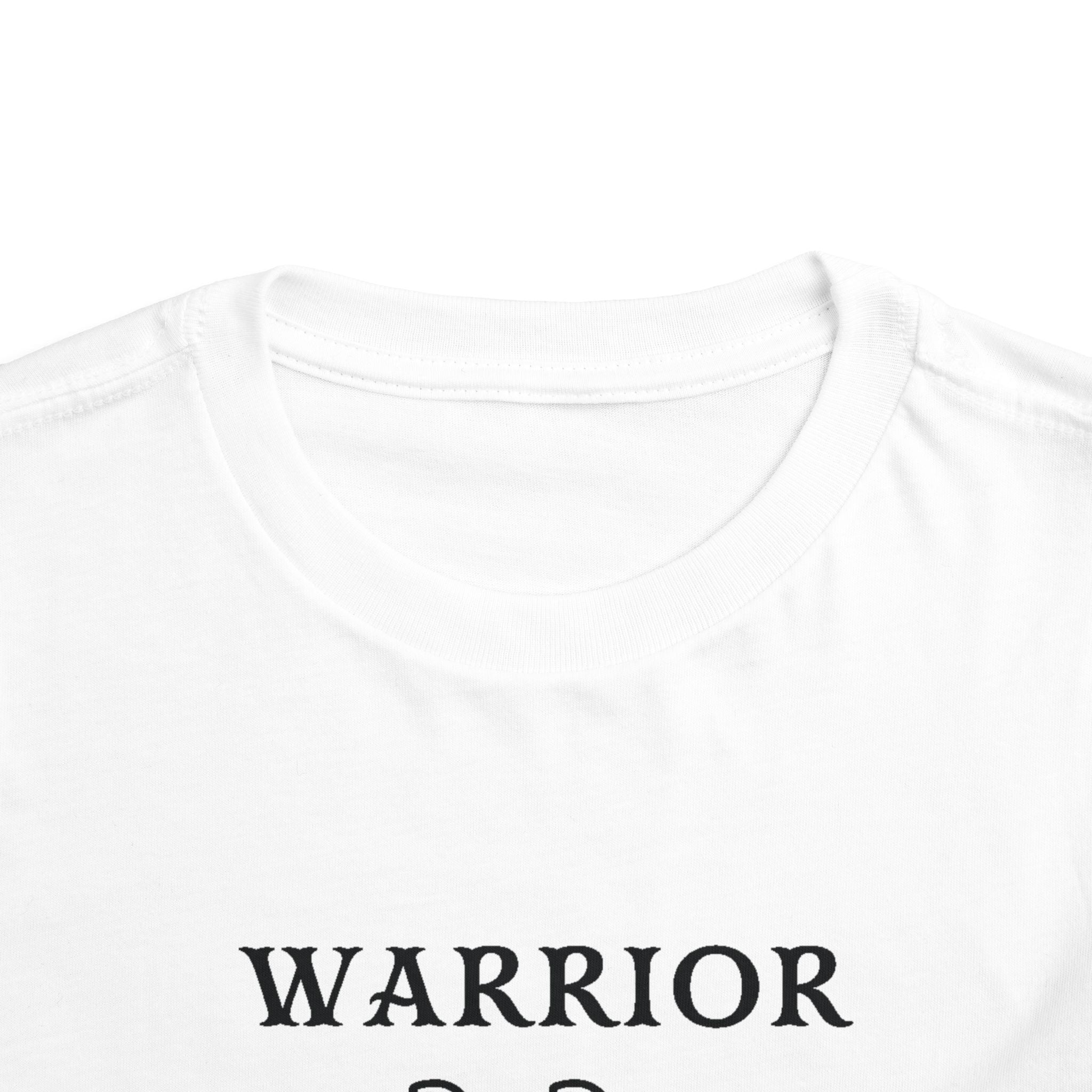 Faith Based Toddler T-Shirt - Warrior in Training | Kids clothes by atgodanddesigns