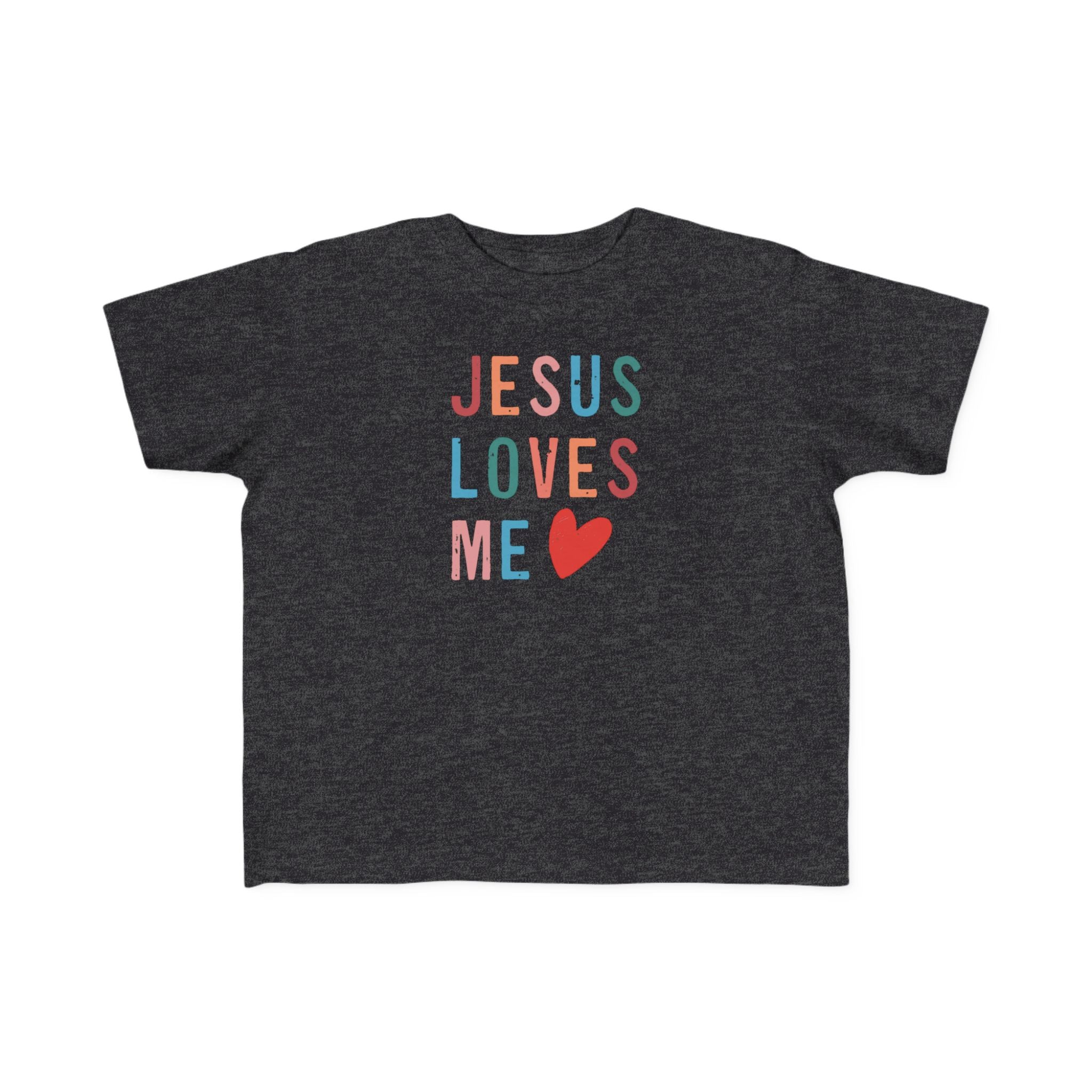 Faith Based Toddler Tee - Jesus Loves Me | Kids clothes by atgodanddesigns