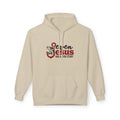 Faith Based Women's Fleece Hoodie - Even Jesus Had A Fishing Story | Hoodie by atgodanddesigns