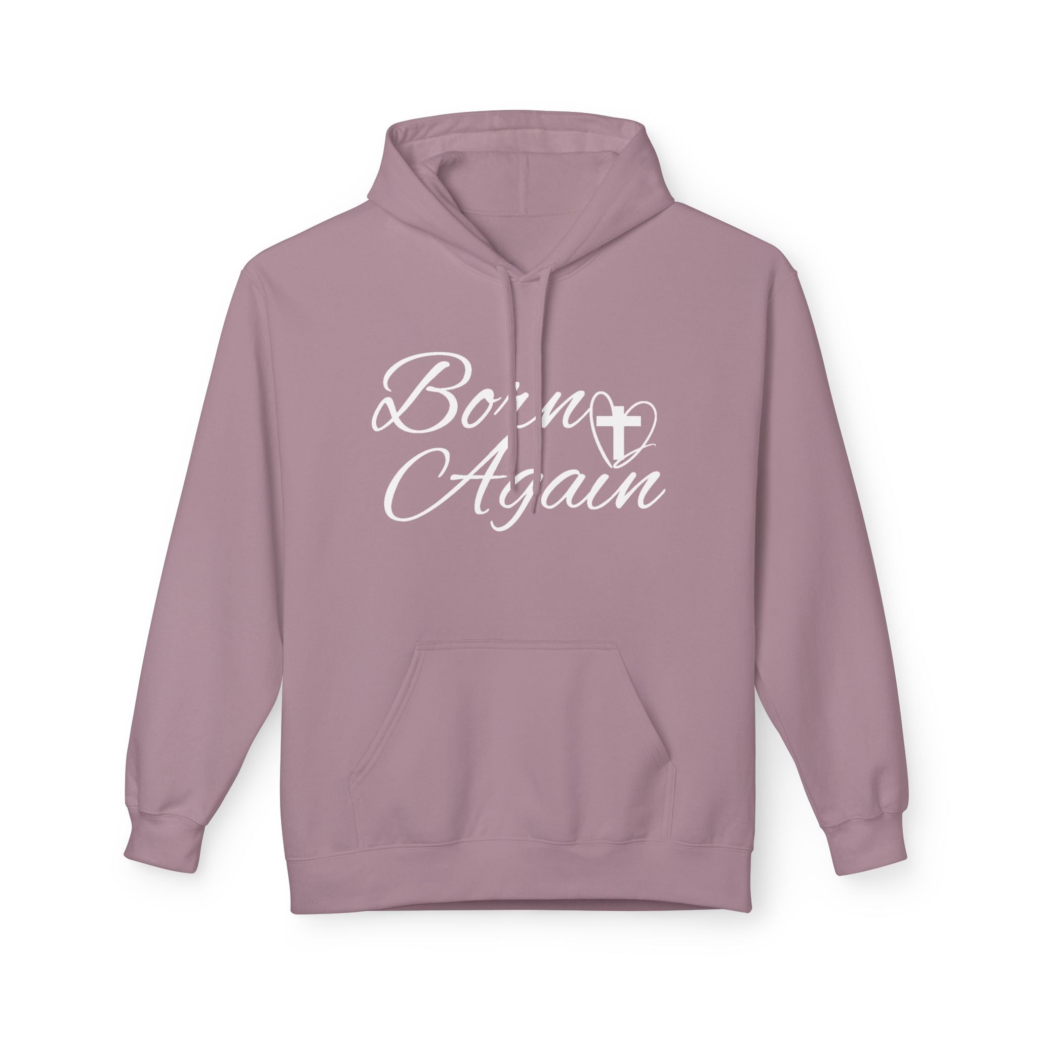 Faith Based Women's Hoodie - Born Again | Hoodie by atgodanddesigns