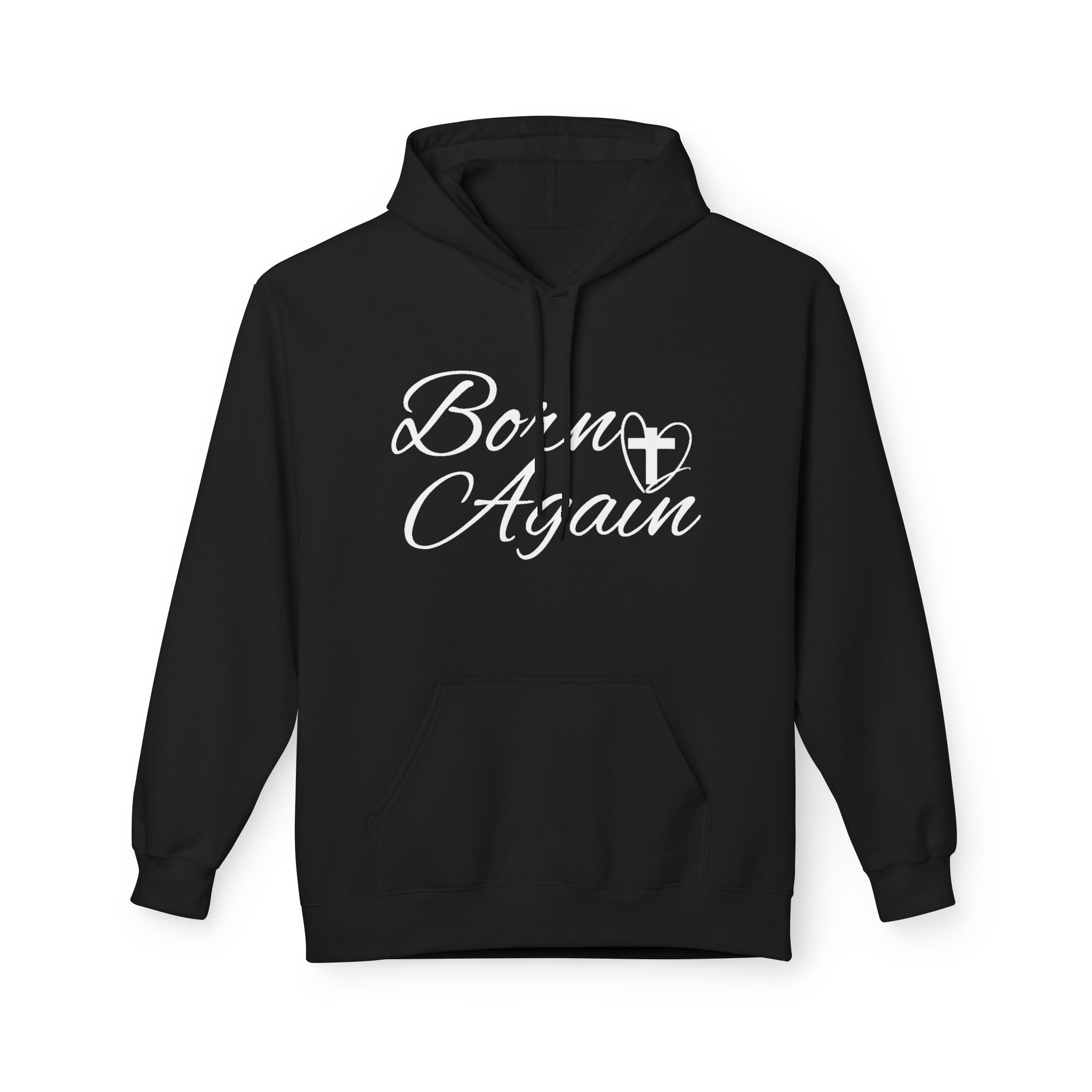 Faith Based Women's Hoodie - Born Again | Hoodie by atgodanddesigns