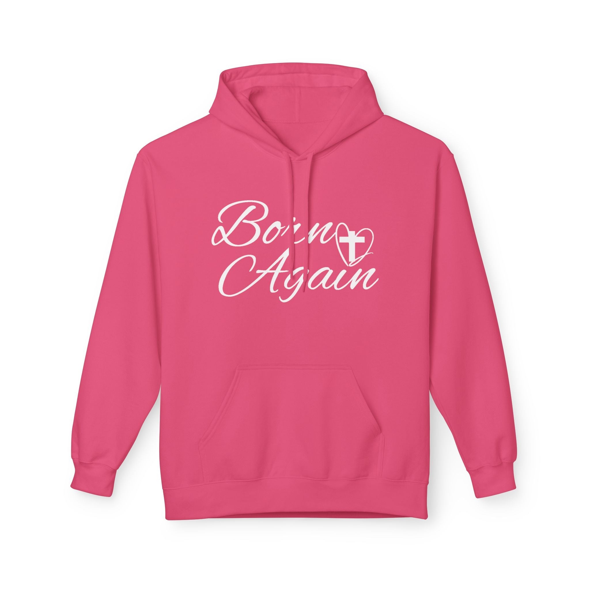 Faith Based Women's Hoodie - Born Again | Hoodie by atgodanddesigns