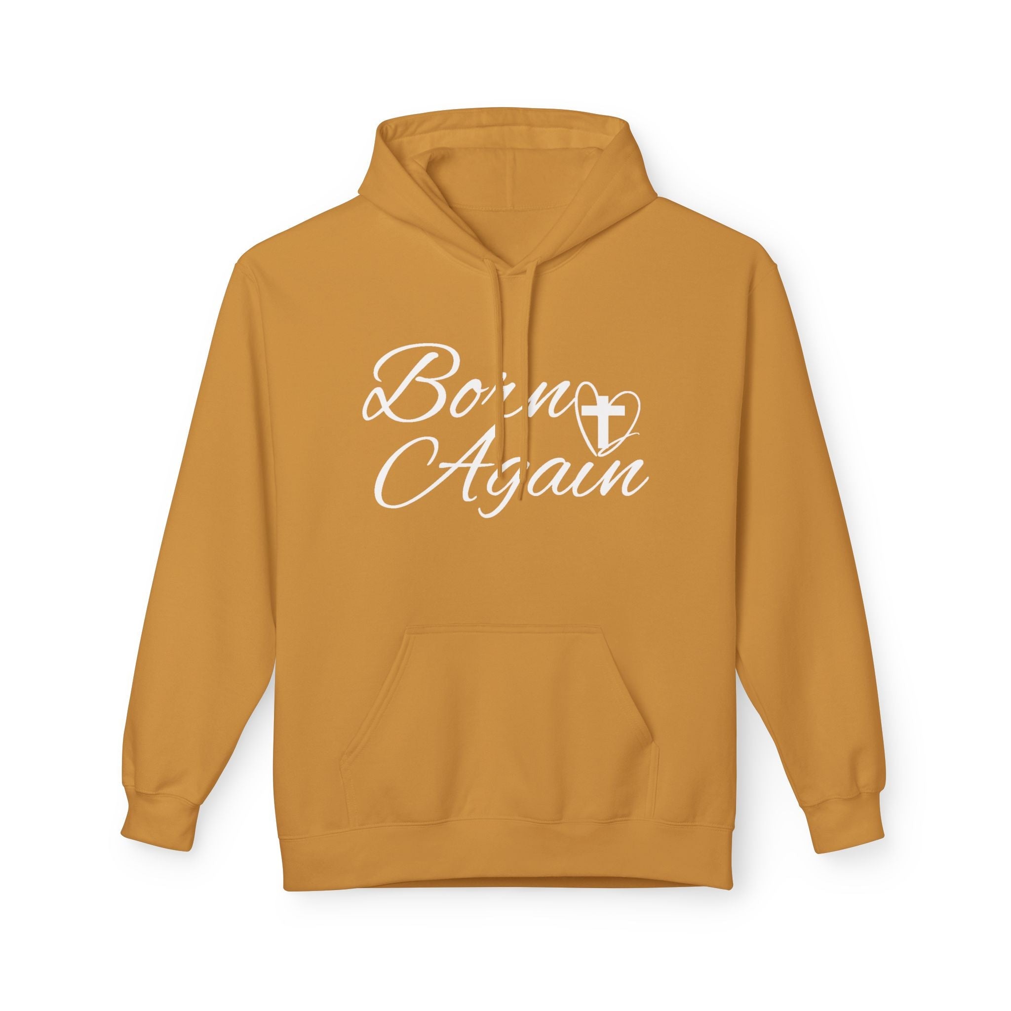 Faith Based Women's Hoodie - Born Again | Hoodie by atgodanddesigns