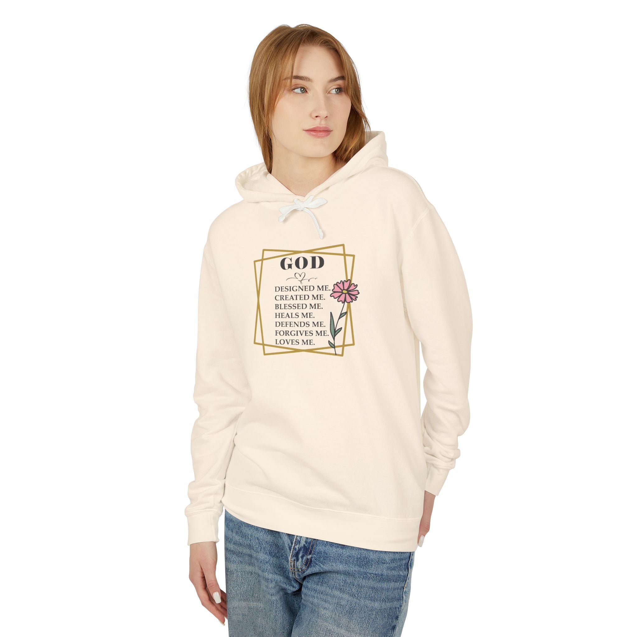 Faith Based Women's Hoodie - God | Hoodie by atgodanddesigns