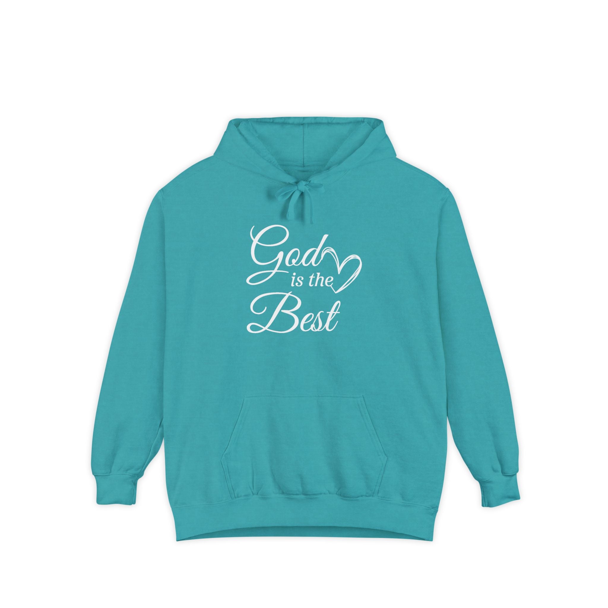 Faith Based Women's Hoodie - God Is The Best | Hoodie by atgodanddesigns