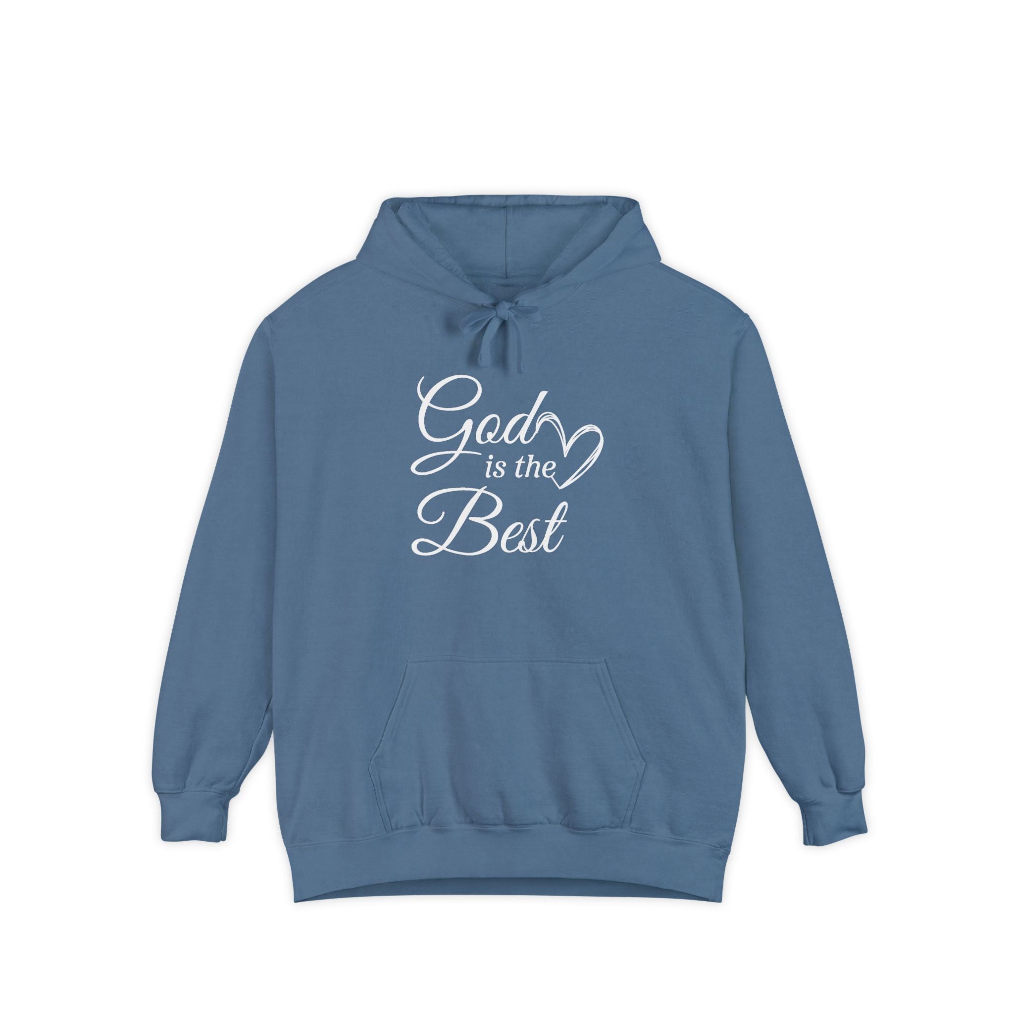 Faith Based Women's Hoodie - God Is The Best | Hoodie by atgodanddesigns