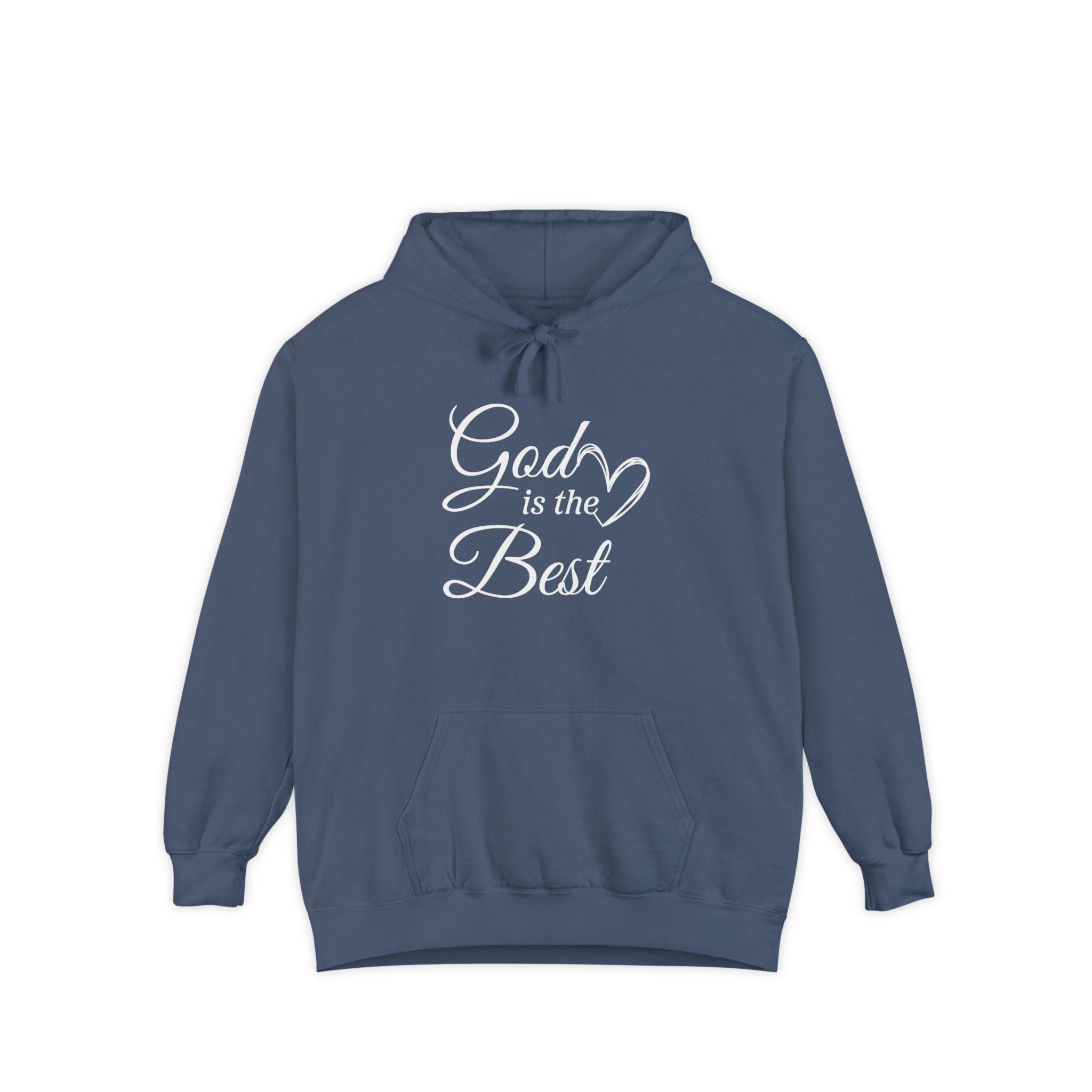 Faith Based Women's Hoodie - God Is The Best | Hoodie by atgodanddesigns
